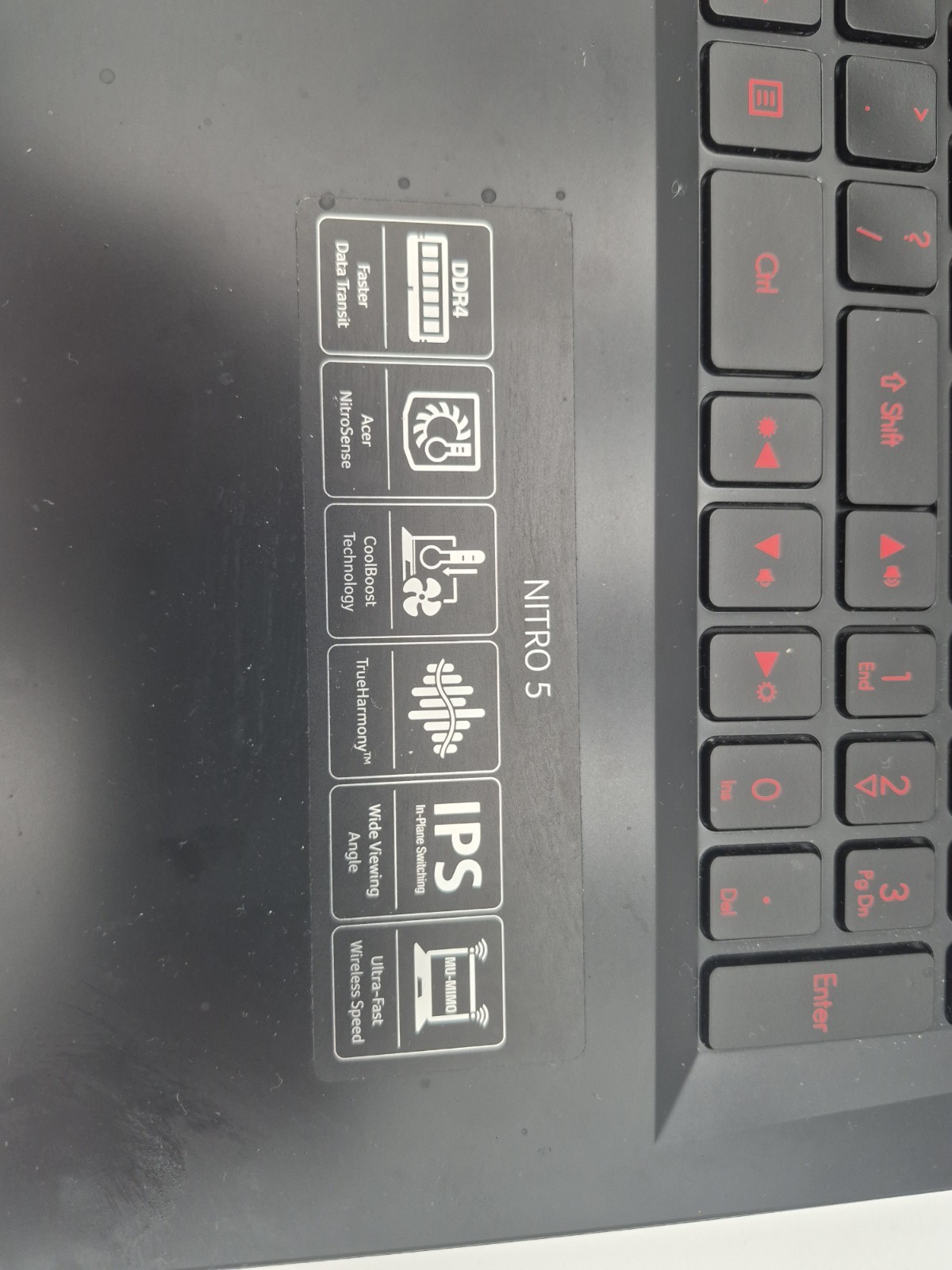 Acer Nitro 5 15.6″ FHD Gaming Laptop Ryzen 5 Radeon RX w/ Charger (Pre-owned)