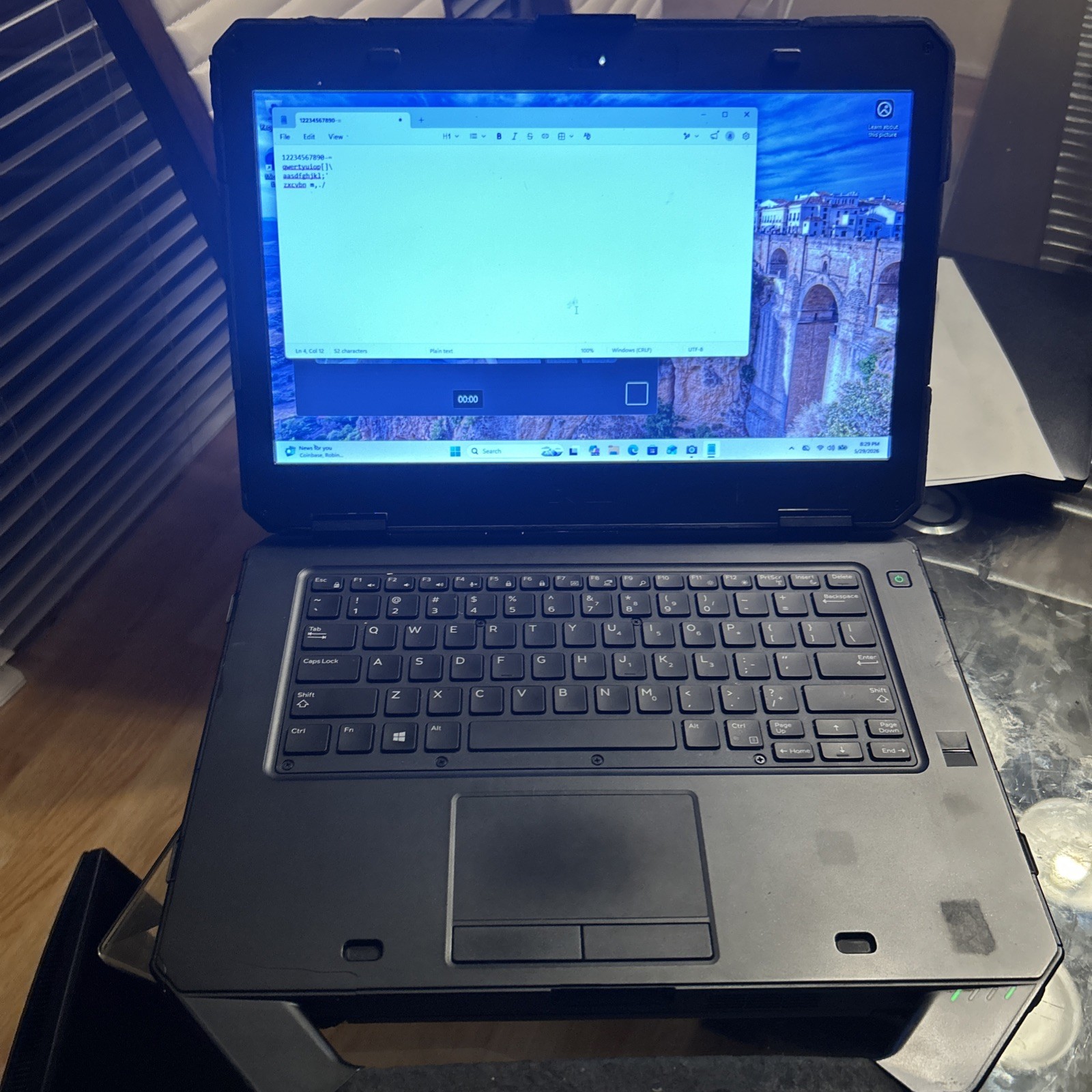 Dell Latitude 14 Rugged 5404 -14 Intel i5-4th Gen -256GB SSD -8GB RAM win 11 pro