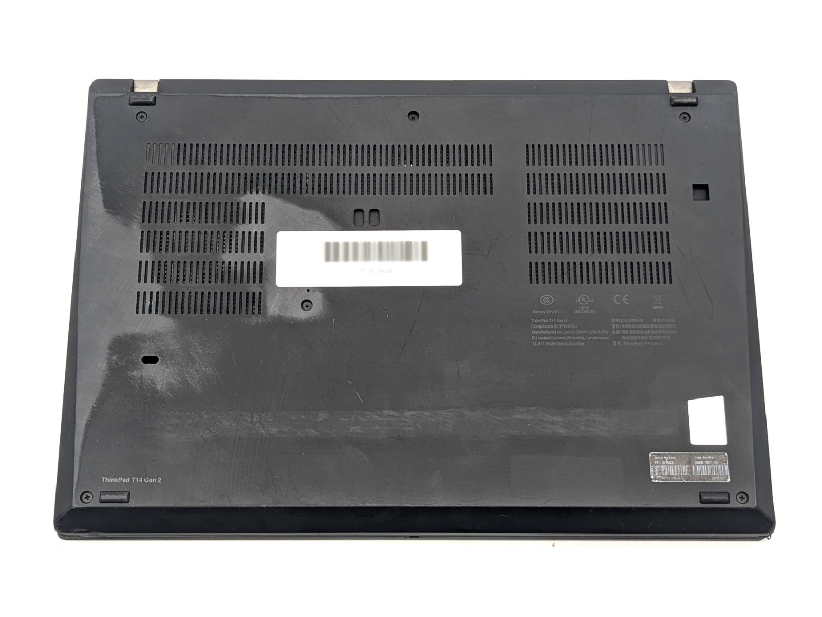 Lenovo ThinkPad T14 Gen 2- 14″ Intel Core i5-1135G7 2.4GHz 8GB RAM No OS/AC/SSD