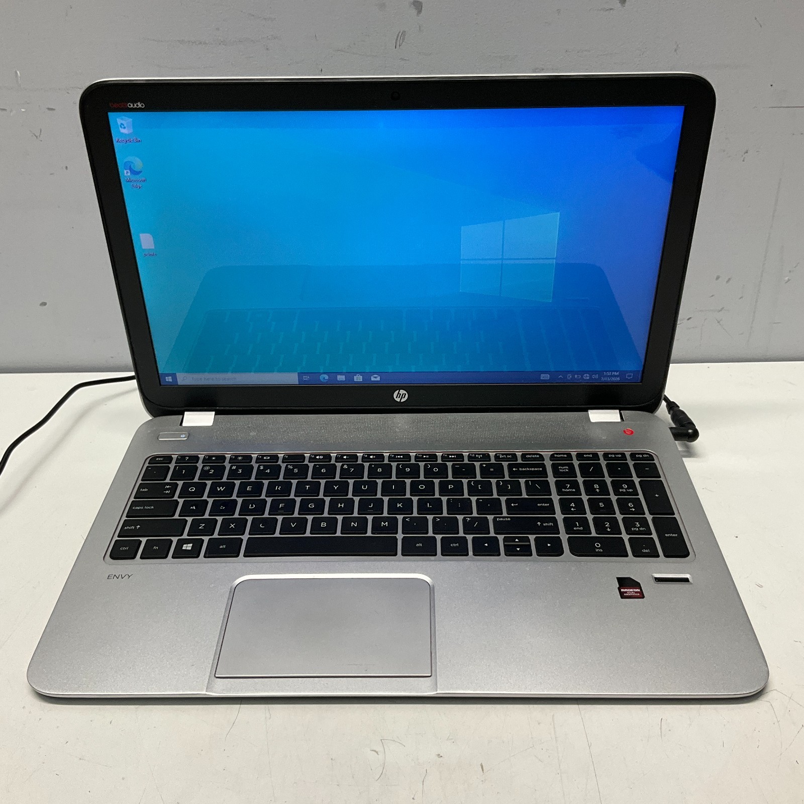 HP Envy 15 Laptop – AMD A8 5500M 4GB 750GB HDD Windows 10 Pro 15z-j100