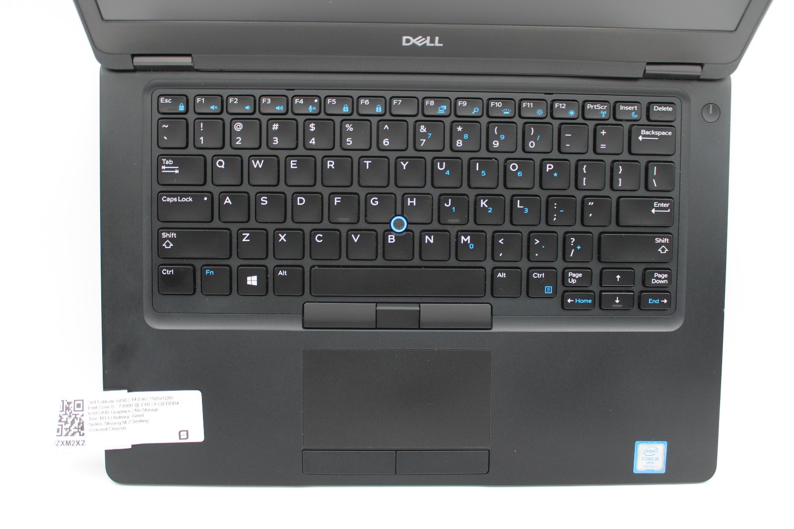 Dell Latitude 5490 i5-7300U @ 2.6 GHz 8GB RAM No SSD No OS *READ