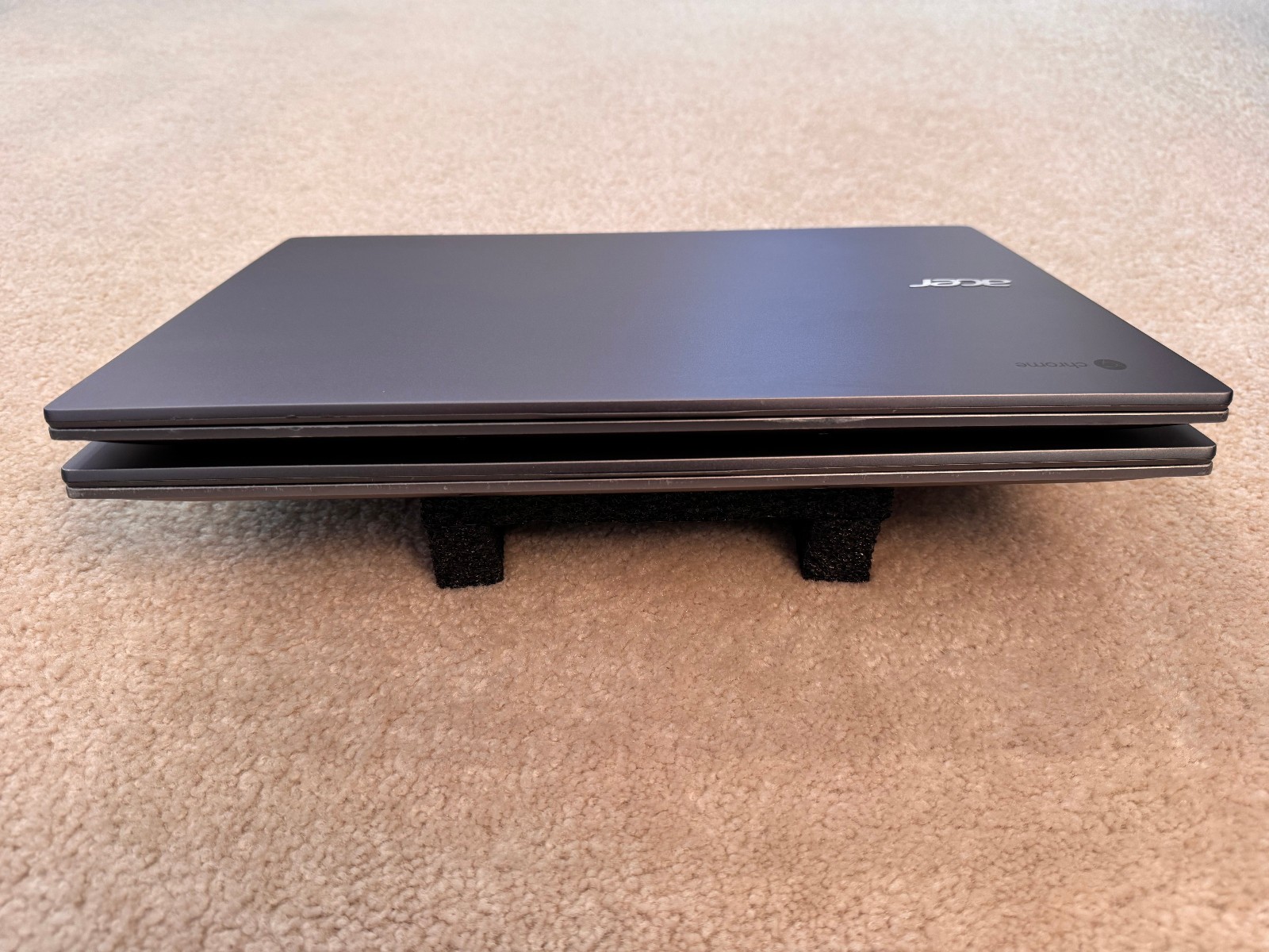 LOT 2 ACER CHROMEBOOK CB715-1W N18Q11 15.6″ TOUCH 128GB/4GB INTEL CORE i3-8130U