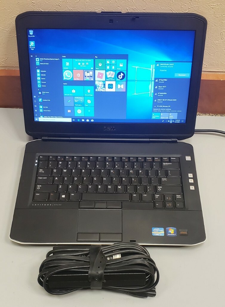 Dell Latitude E5430 14″ Core i7-3520M 2.90GHz 6GB RAM 500GB HDD WEBCAM 1600X900