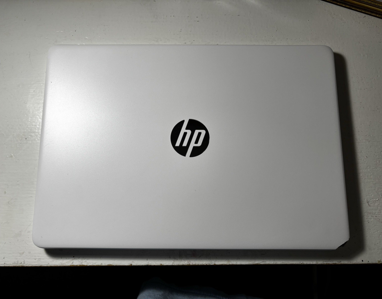HP 14in Laptop White Intel N4500 8GB RAM 64GB SSD Win 11 S Webcam HDMI