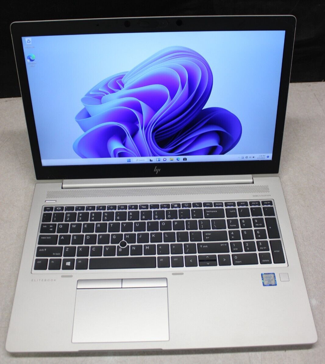 HP Elitebook 850 G5 i7-7600U 512 NVME SSD 16GB DDR4 WIN 11PRO**N0 Battery