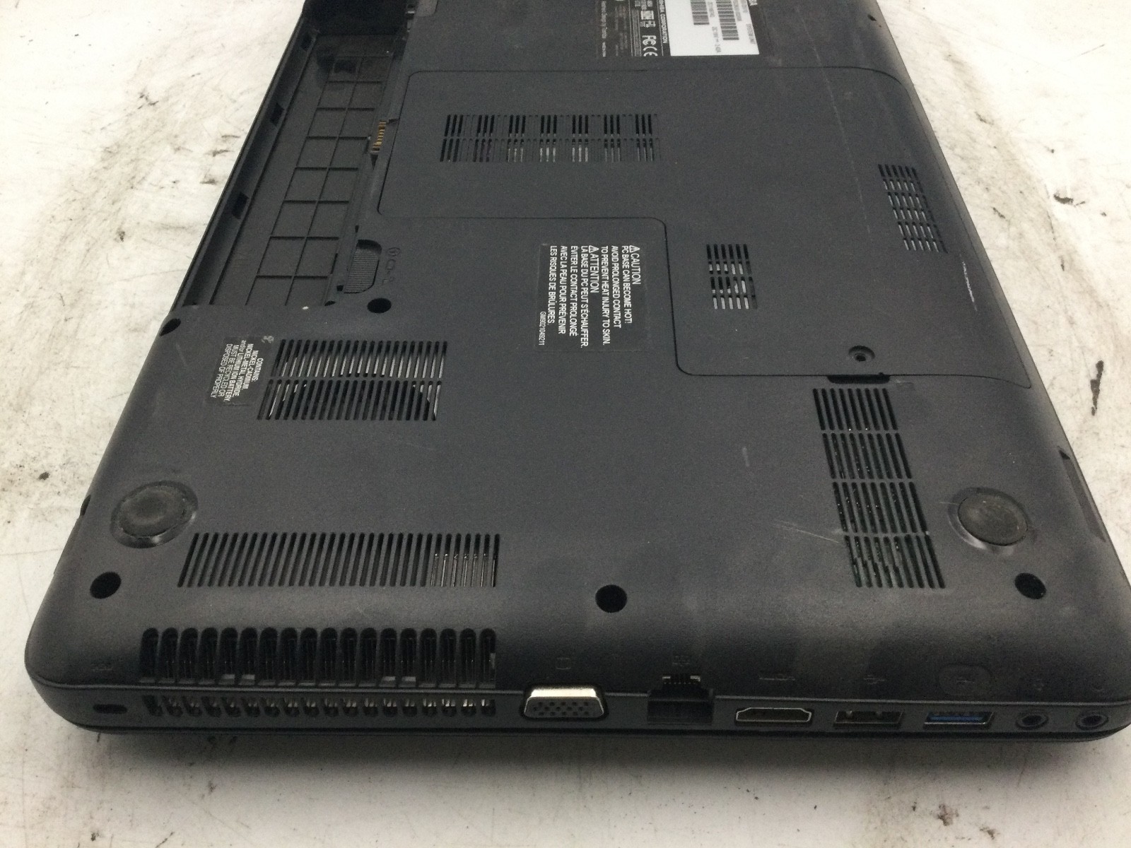 TOSHIBA SATELLITE C855D – BOOTS TO BIOS – AMD A6 – 4GB RAM – READ DESCRIP – BB