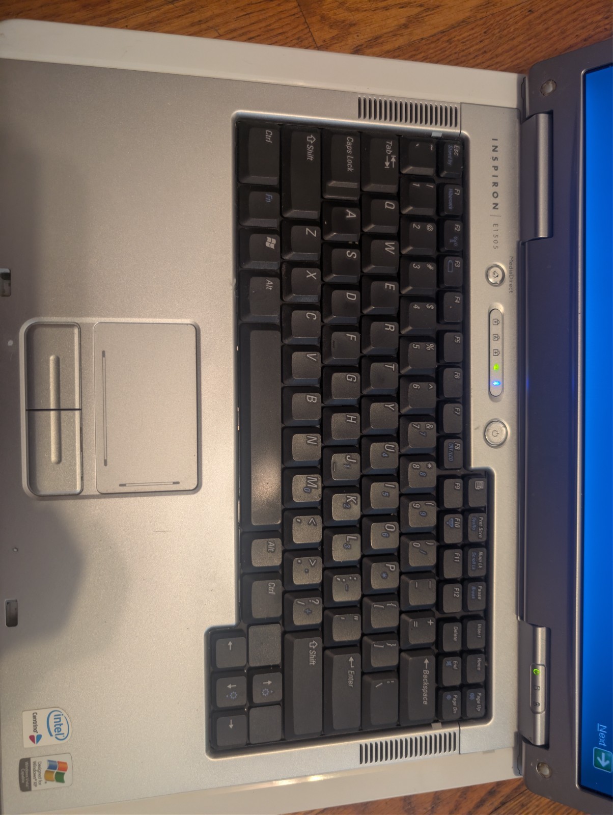 Dell Inspiron E1505 | Intel Core 2 Duo 1.83GHz 4GB RAM 160GB HDD Windows XP OEM