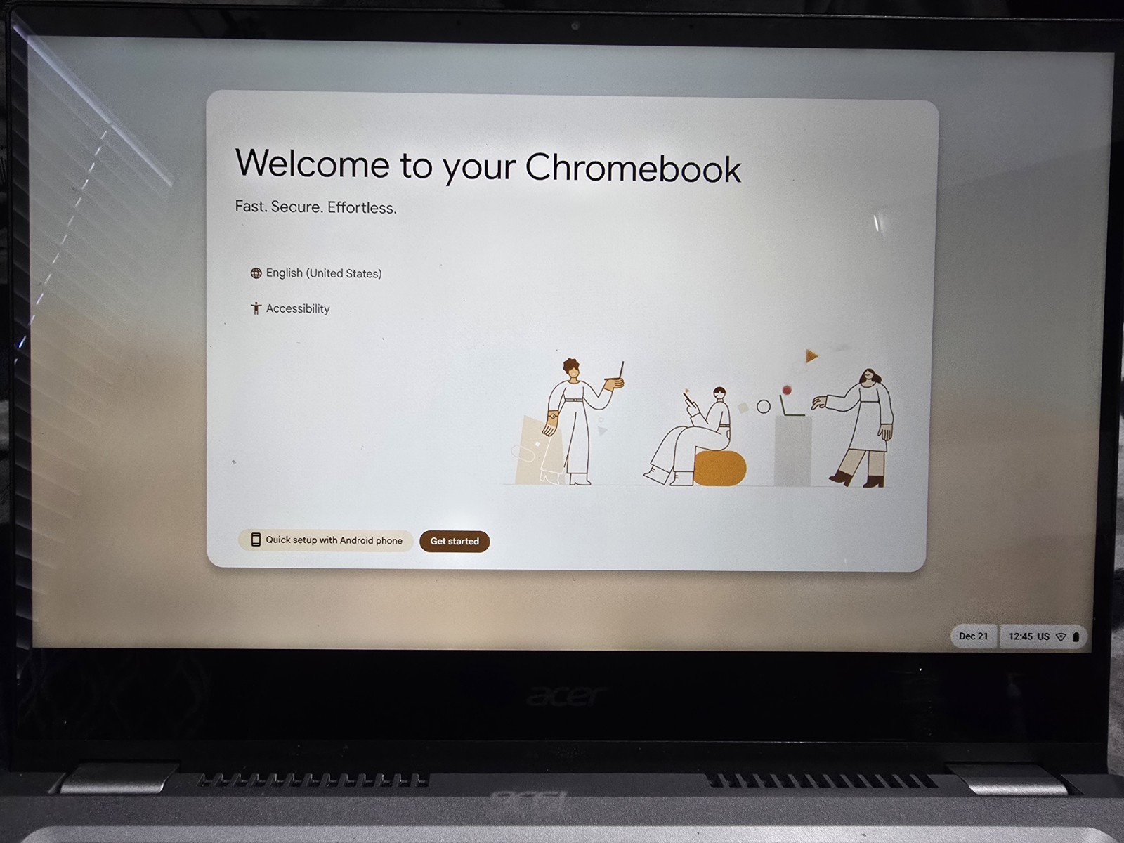 Acer Chromebook Spin 514 (CP514-H) Laptop With Charger
