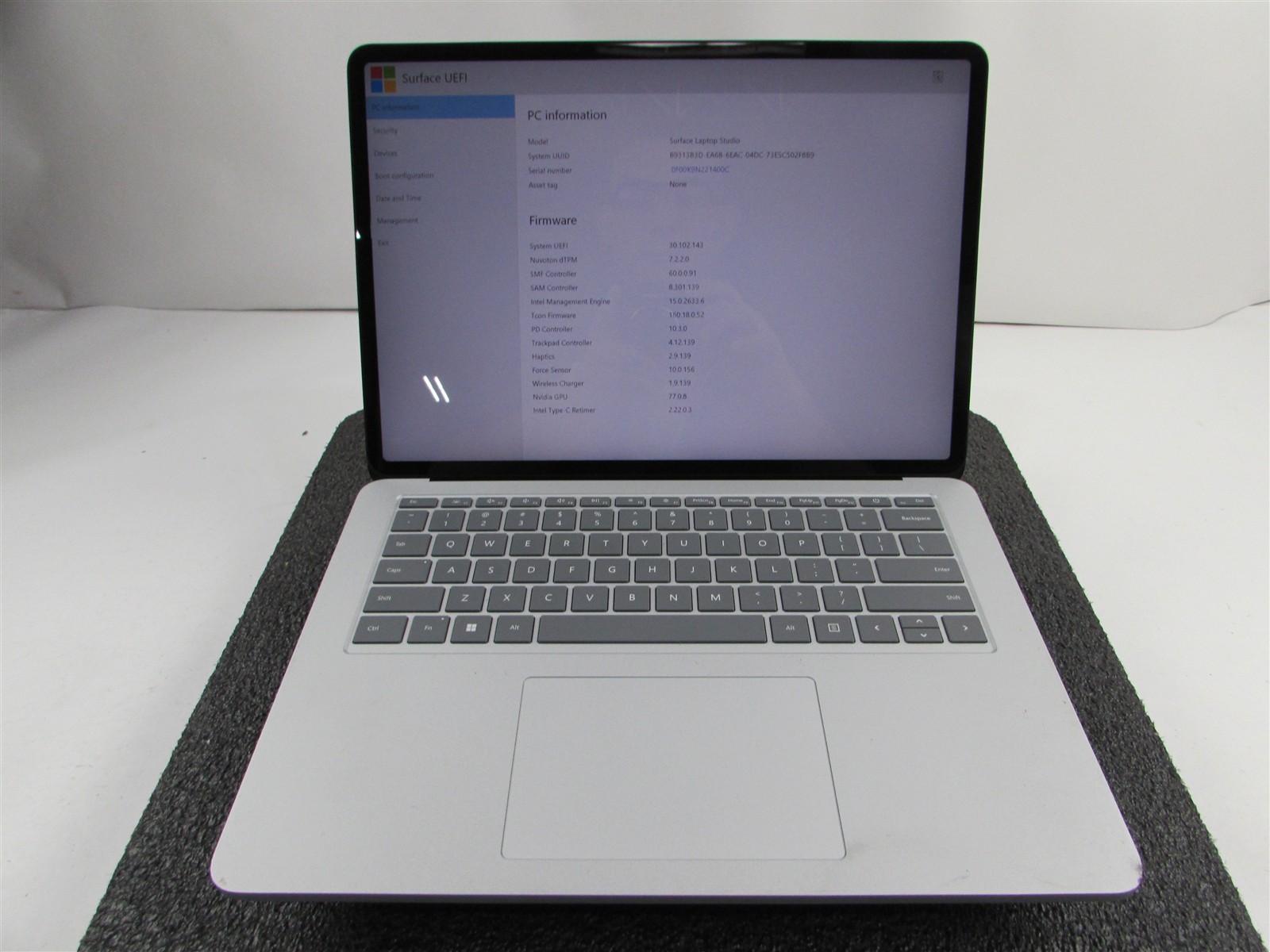 Microsoft Surface Laptop Studio 1964 i7-11370H 1TB SSD 32GB RTX A2000 *No A/C*