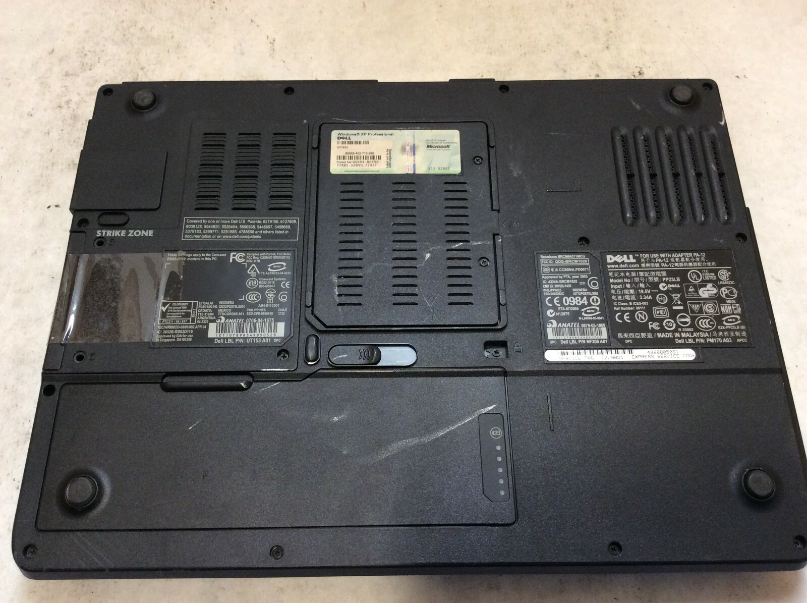 Dell Latitude 131L Laptop 15″ AMD Turion 64 X2 READ DESCRIPTION -PP