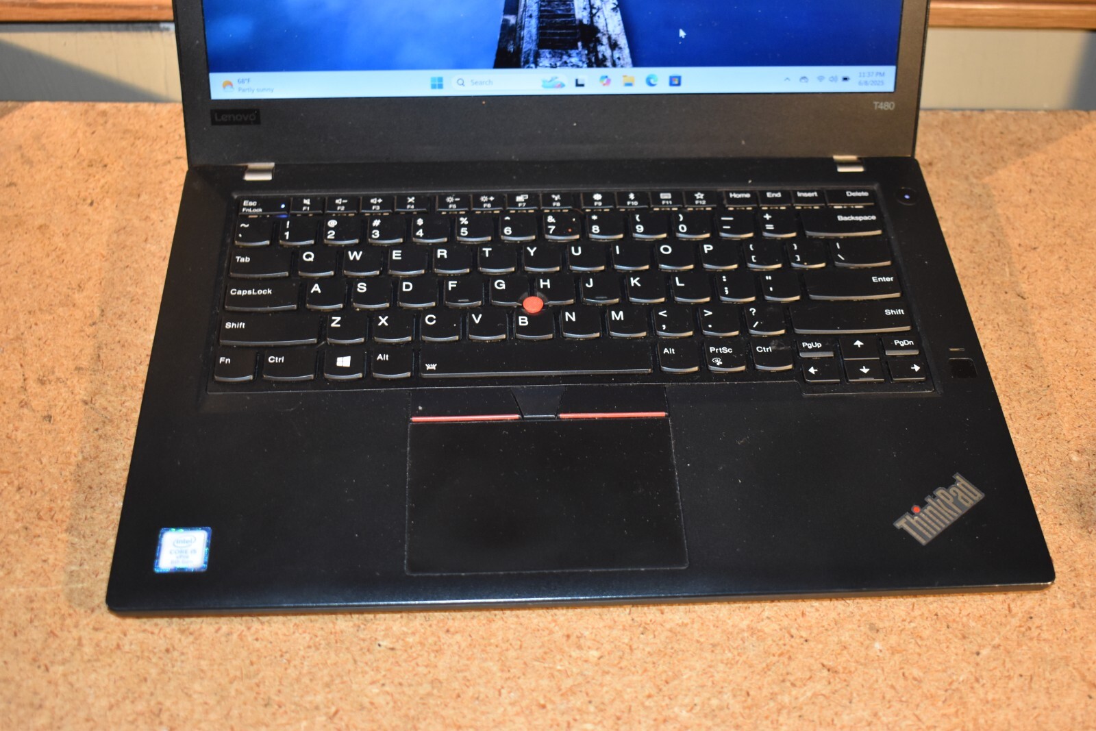 Lenovo Thinkpad T480 Intel Quad Core i5-8350U 16GB RAM 256GB SSD Windows 11 Pro