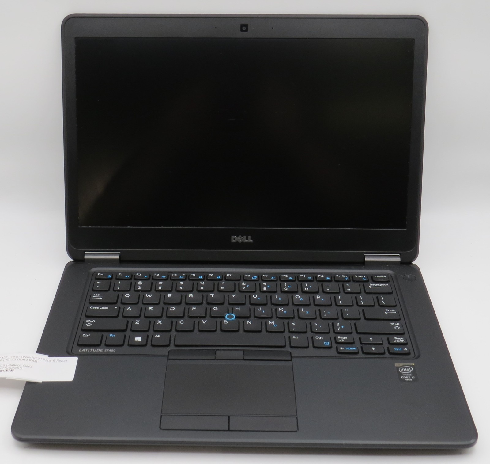 Dell Latitude E7450 | i7-5600U @ 2.6GHz | 16GB DDR3 | 14″ | No HD/OS/AC *PARTS*
