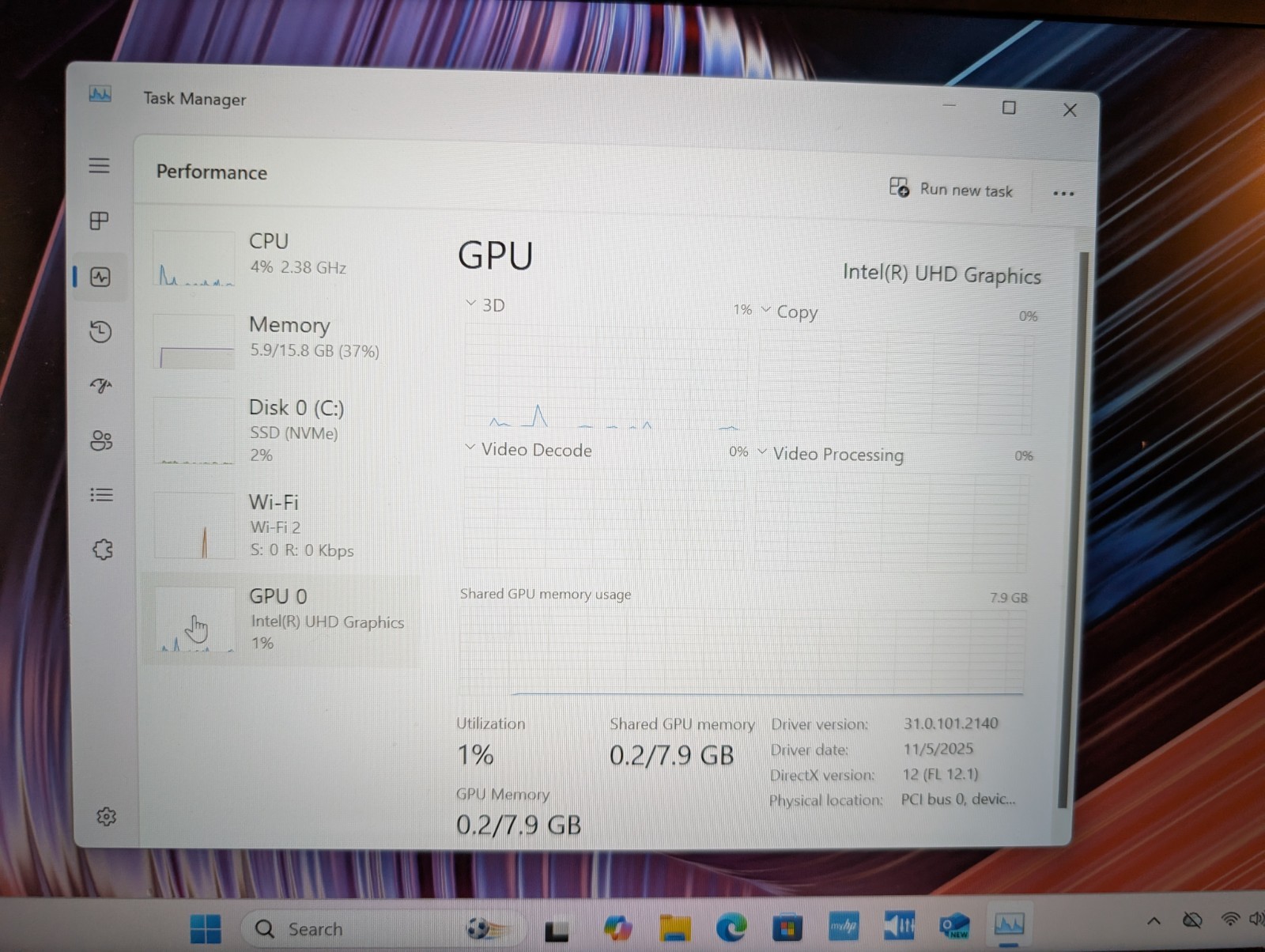HP Elitebook 840 G7 i7 Intel 16GB 256GB SSD Touchscreen Excellent Condition