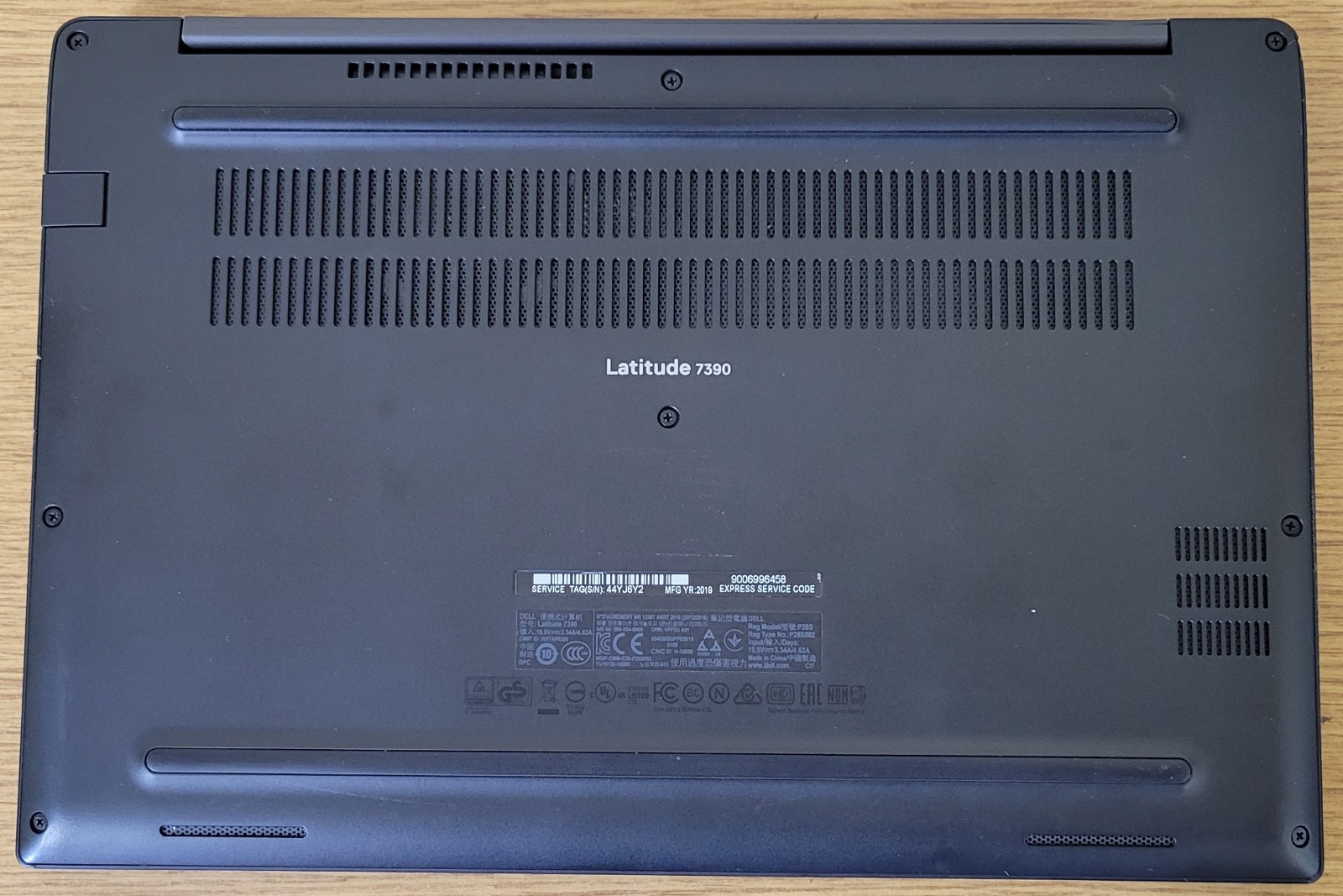 Dell Latitude7390 i7-8750U 1.90GHz 16GB 256GB NVMe 13.3″ TS LCD No OS/HDD