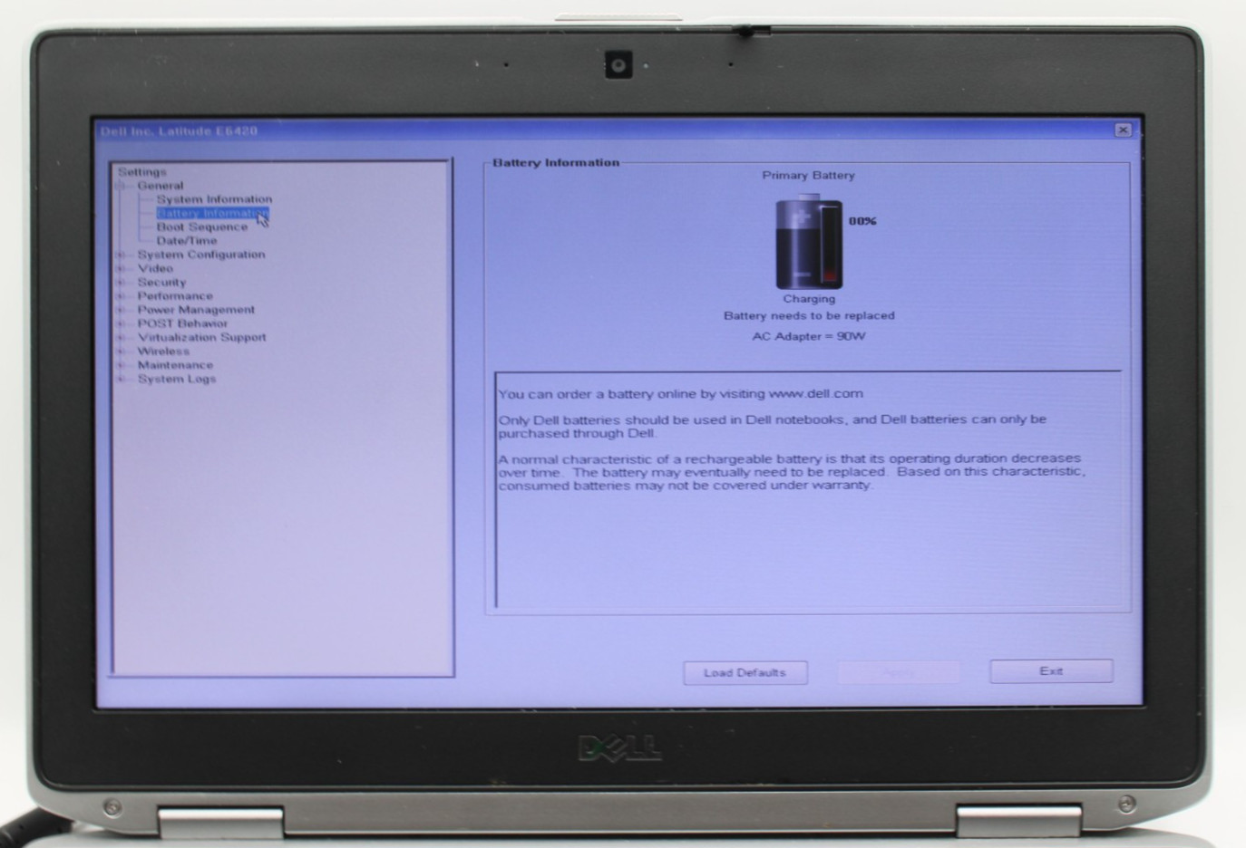 Dell Latitude E642 i5-2520M@2.5GHz 4GB DDR3 NO STORAGE OR OS *USED/TESTED*