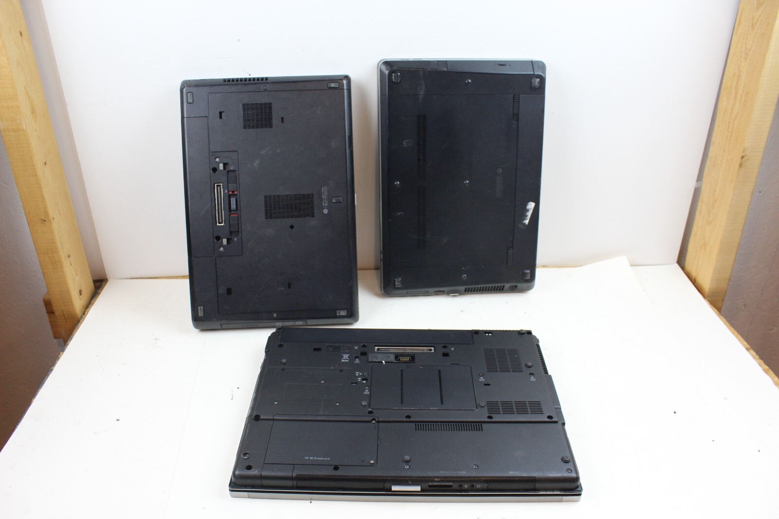 AS IS Lot of 3 HP ProBook 6560b 8730w 4530s i3 4Gb 6GB NO HDD