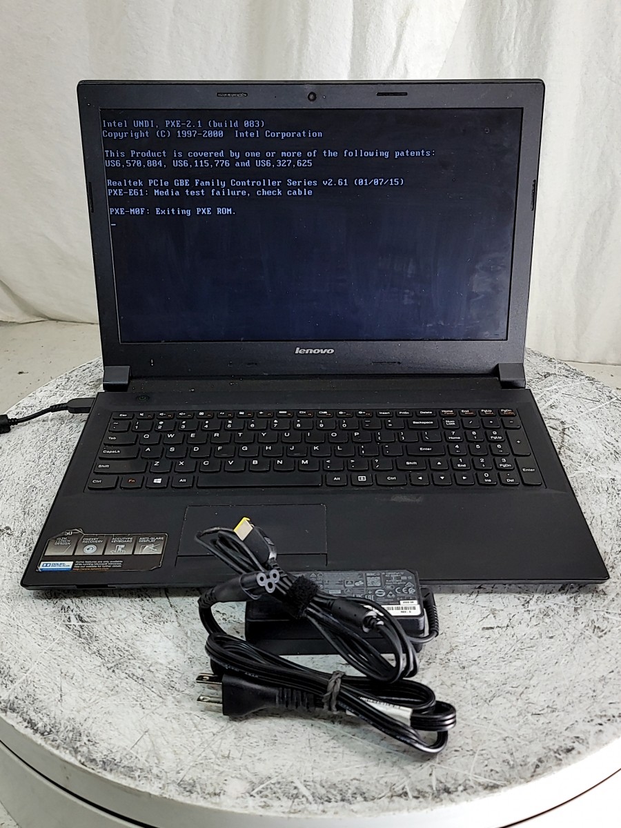 LENOVO B50-80 80LT PC Laptop CORE I3-4005U 4GB 500GB SEE NOTES