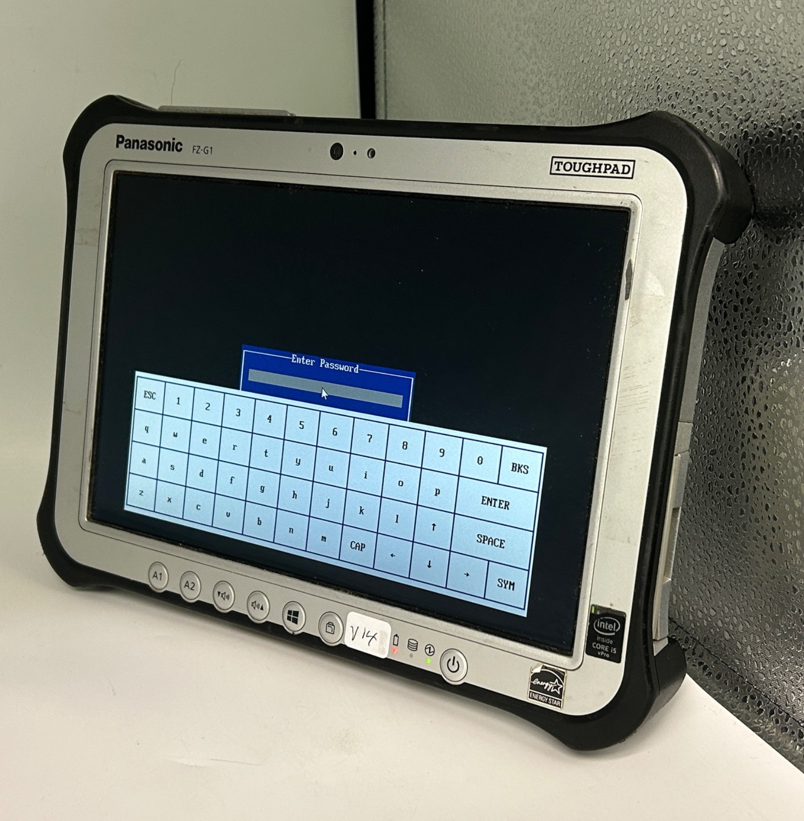 Panasonic ToughPad FZ-G1 Intel Core i5-5300U 2.30GHz 8 GB RAM No DRIVE BIOS Lock