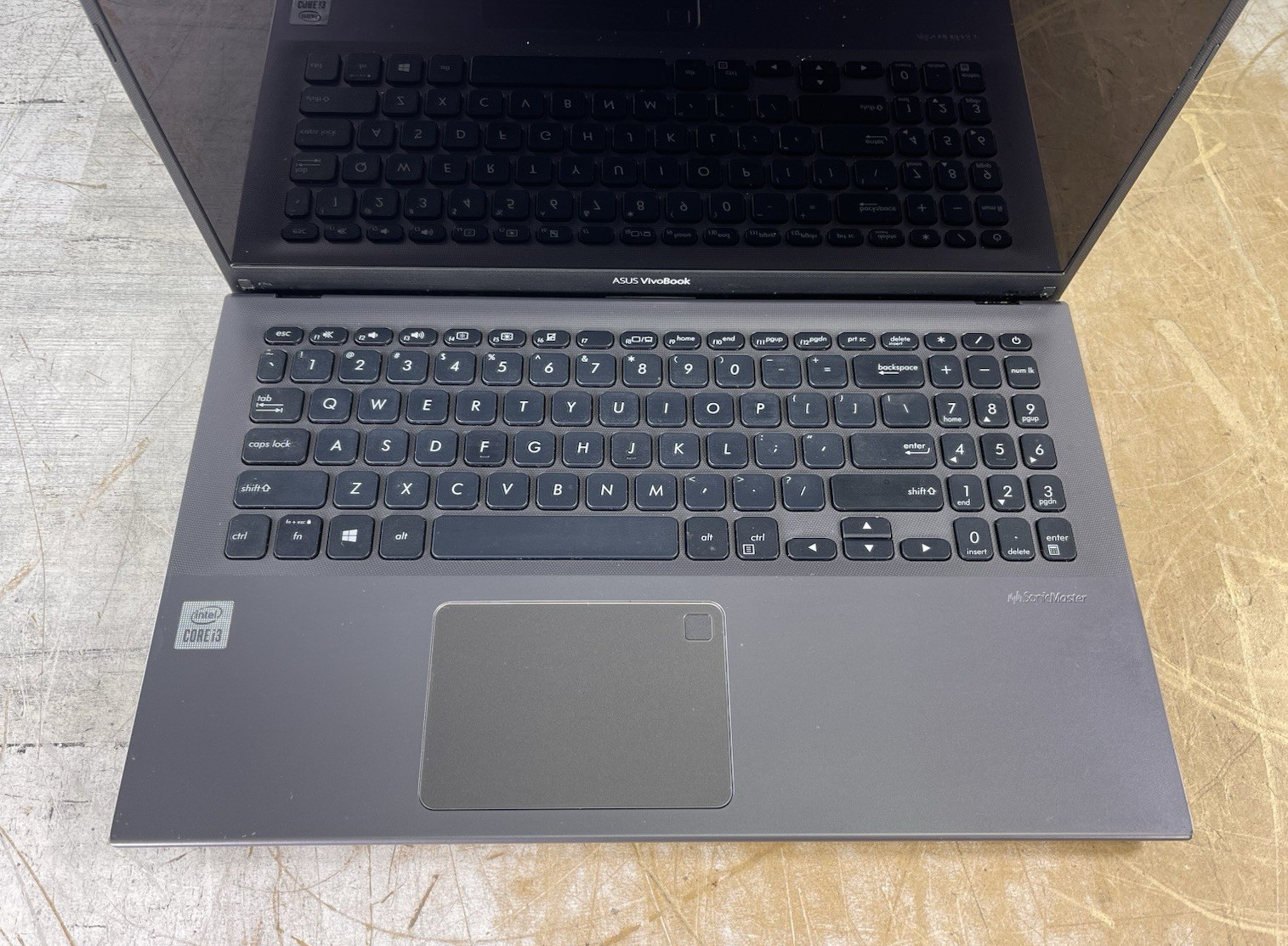 ASUS VIVOBOOK F512J i3-1005G1 @ 1.20 GHz, 12GB RAM, NO HDD/OS