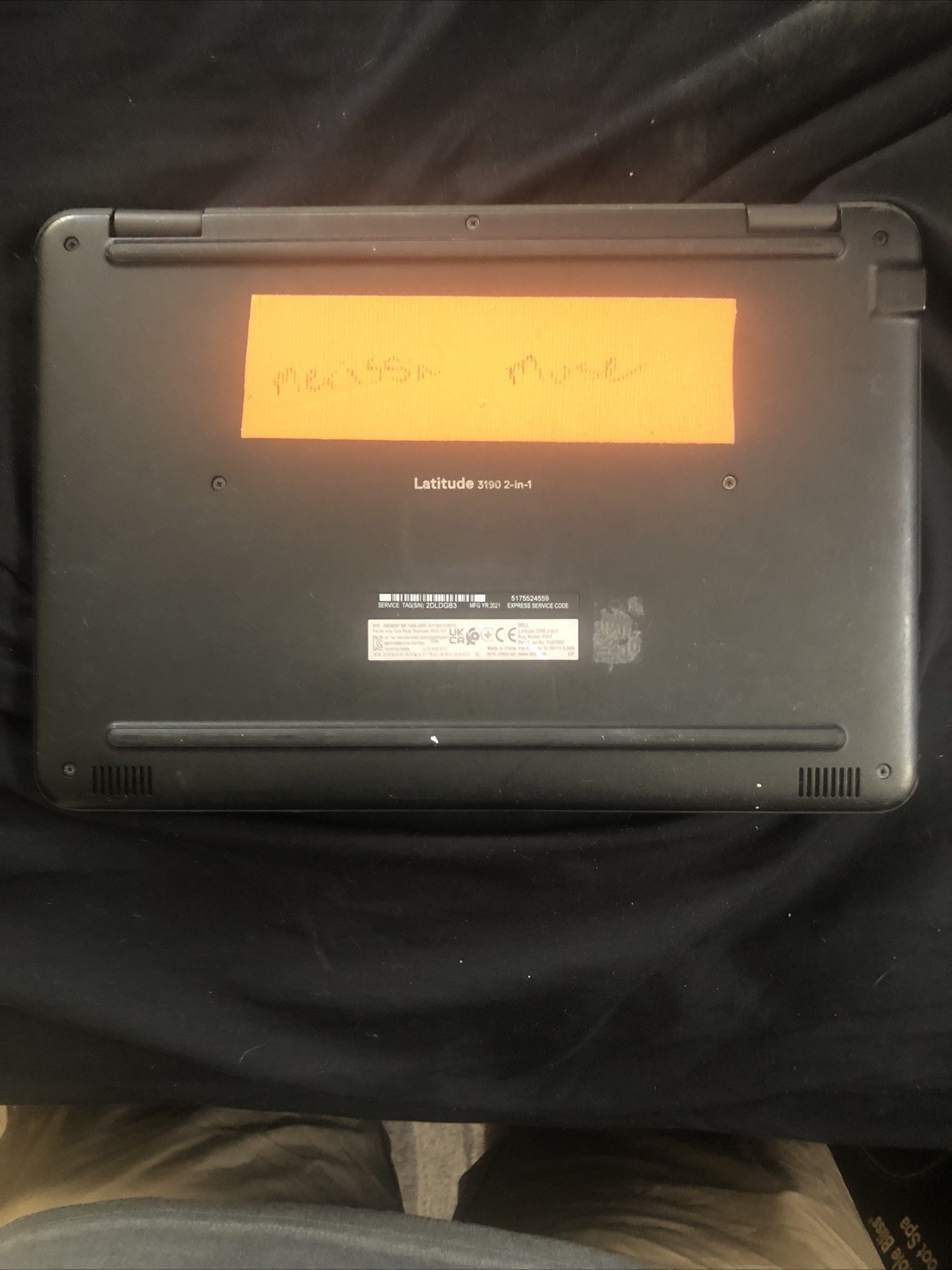 Dell Latitude 3190 2 In 1 Model # P26T