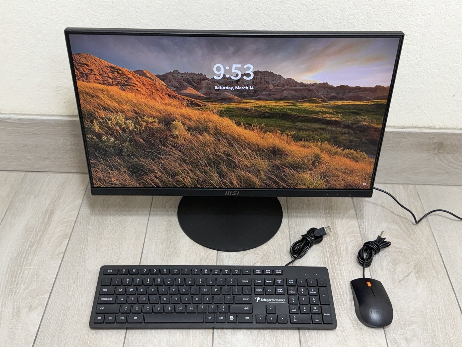 MSI MS-AE04 PRO AP241Z 24″ All-in-One Desktop Ryzen 5 5600G 500GB NVMe 8GB RAM