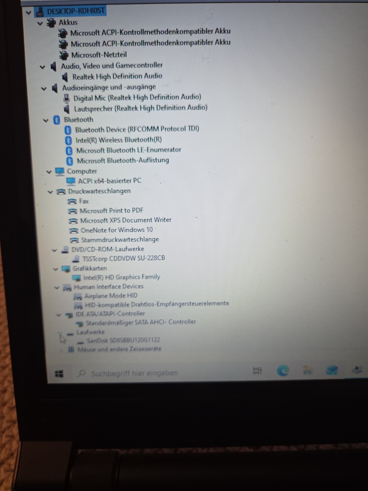 Medion Akoya S621xT Touch | Intel Core i3 | 6GB RAM | 120GB SSD | Windows 10