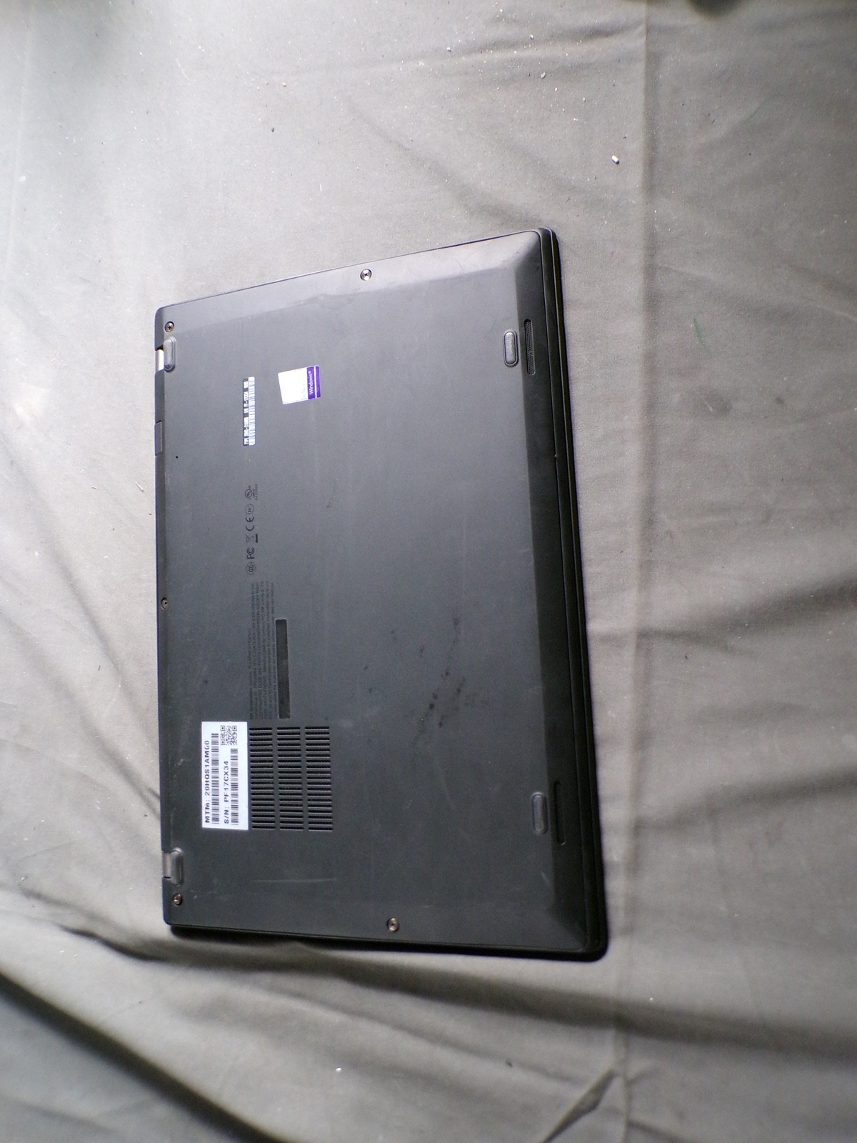 THINKPAD X1 CARBON INTEL CORE i7-7500U 2.70GHZ 8GB RAM **NO HD/ NO CADDIE/ NO OS