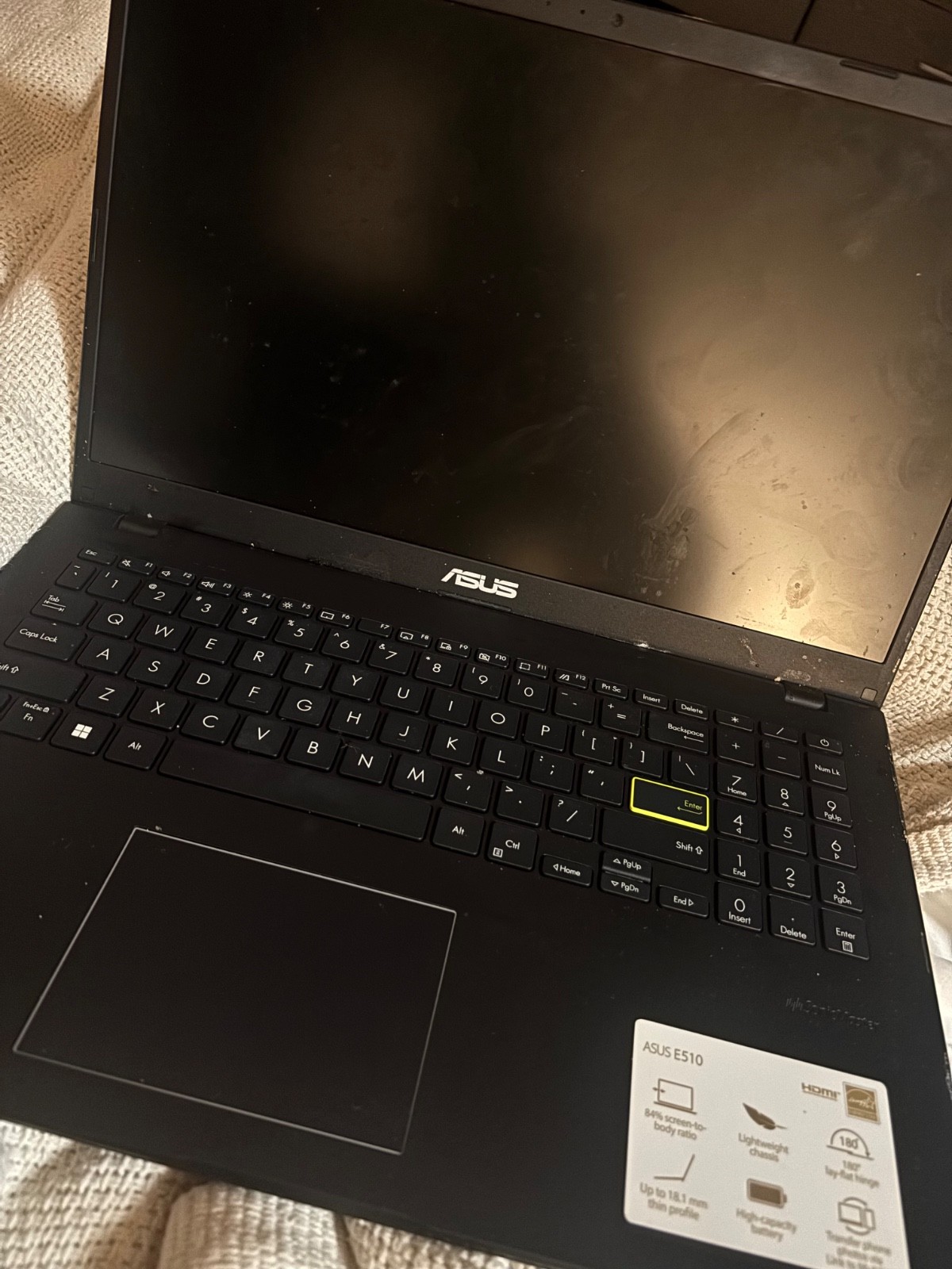 ASUS VivoBook 15 15.6″ (64GB eMMC, Intel Celeron N, ‎2.8 GHz, 4GB) Laptop -…