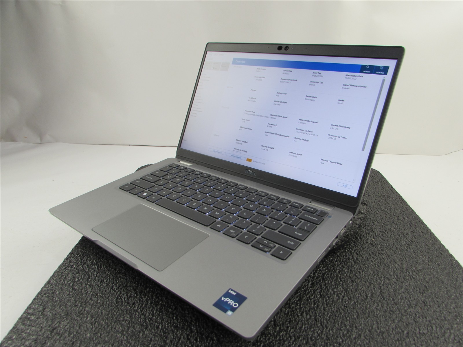 DELL LATITUDE 5330 FHD TOUCHSCREEN I5-1245U 10 CORE 512GB SSD 16GB RAM NO O.S