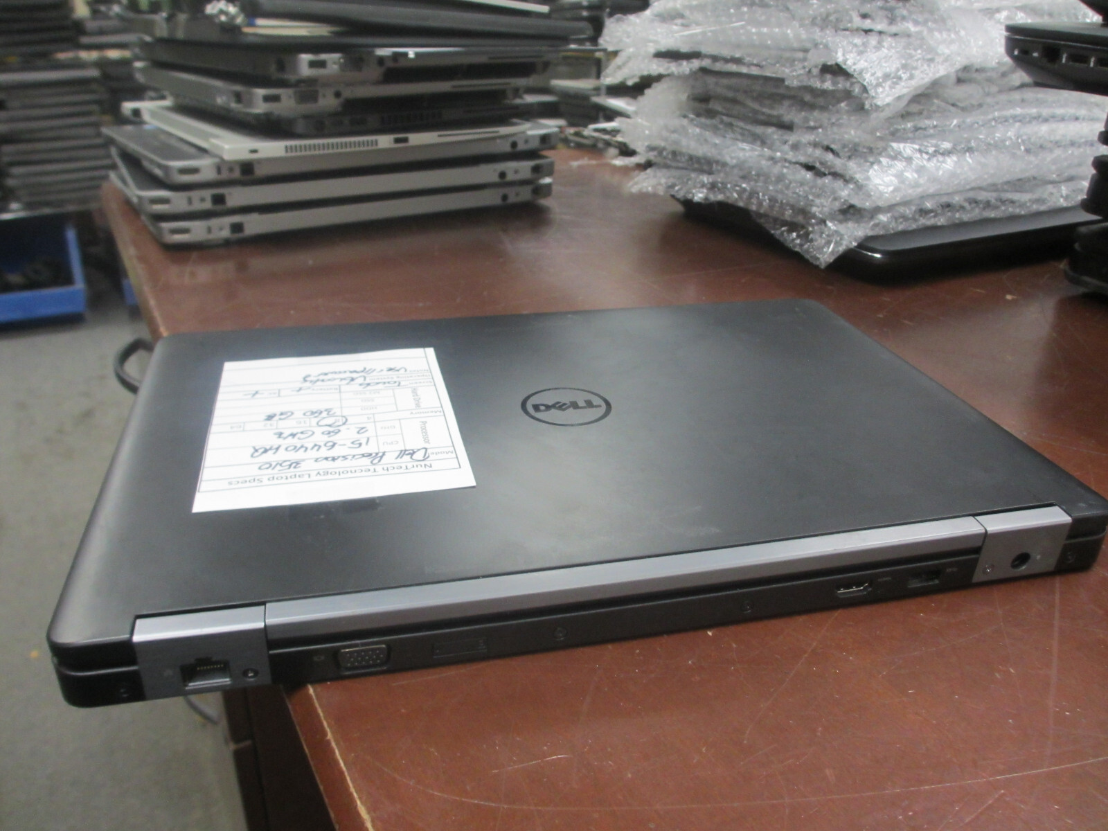 Dell Precision 3510 i5 6440HQ 2.60GHz 8GB/360GB TOUCH Linux Laptop +AC