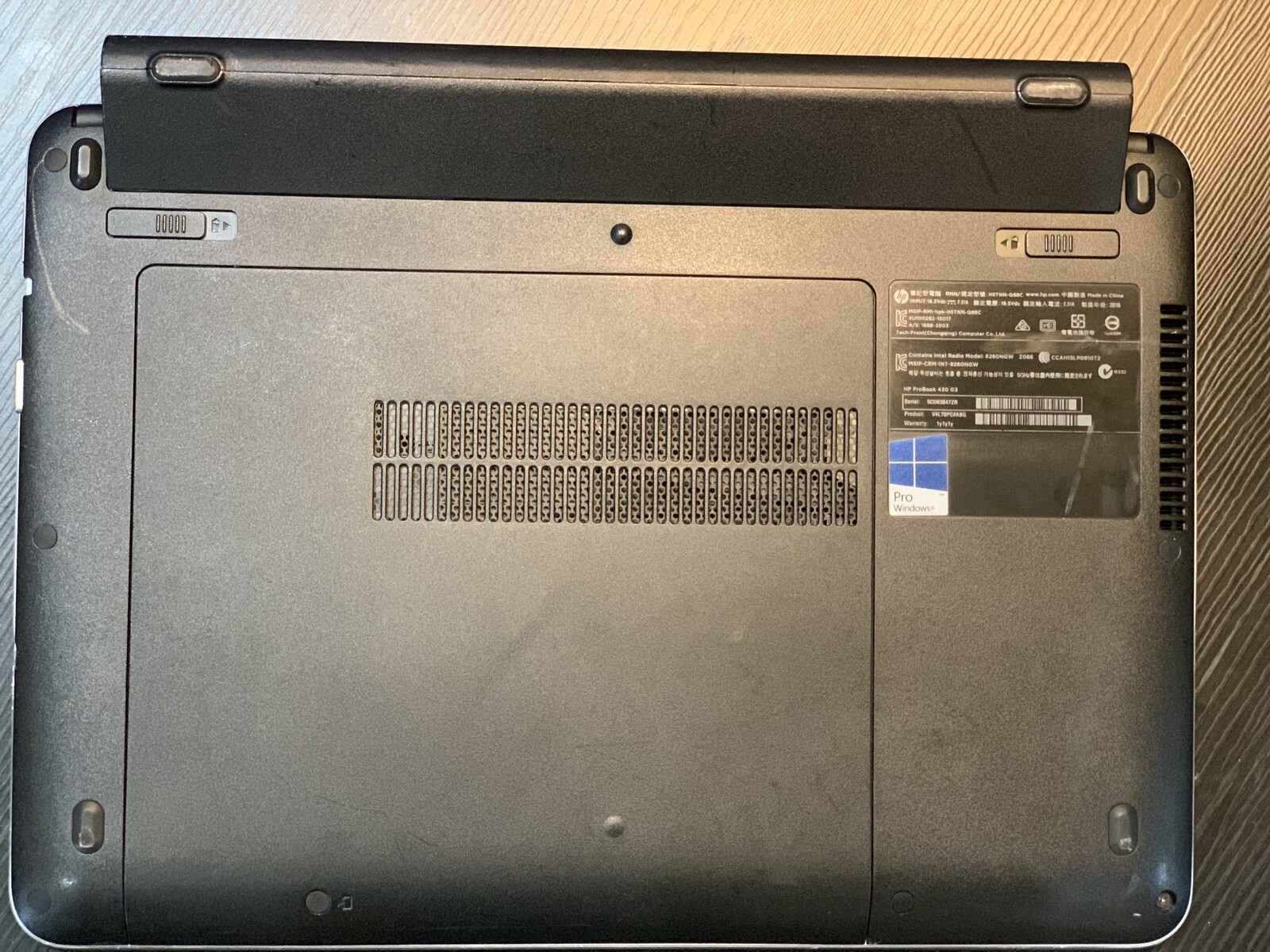 HP ProBook 430 G3| i3-6100U @ 2.3GHz|4GB RAM| 500GB HDD| WIFI | 13.3″ Win10 Pro