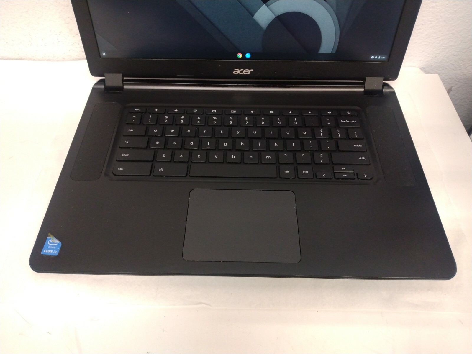 Acer C910 Chromebook 15.6″ Intel Celeron 3205U 1.50GHz 4GB Ram 16GB SSD ChromeOs