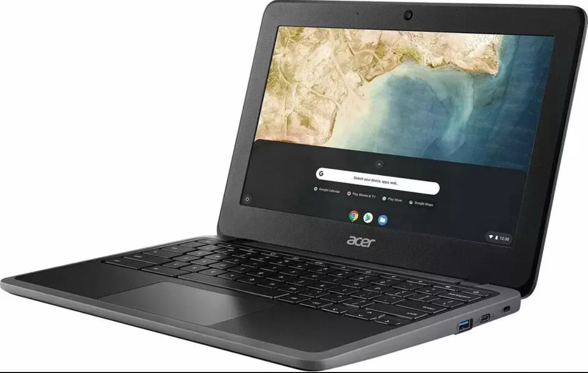 Acer Chromebook C733 Intel Celeron N4020 4GB, 32GB SSD. Google Updates-June 2029