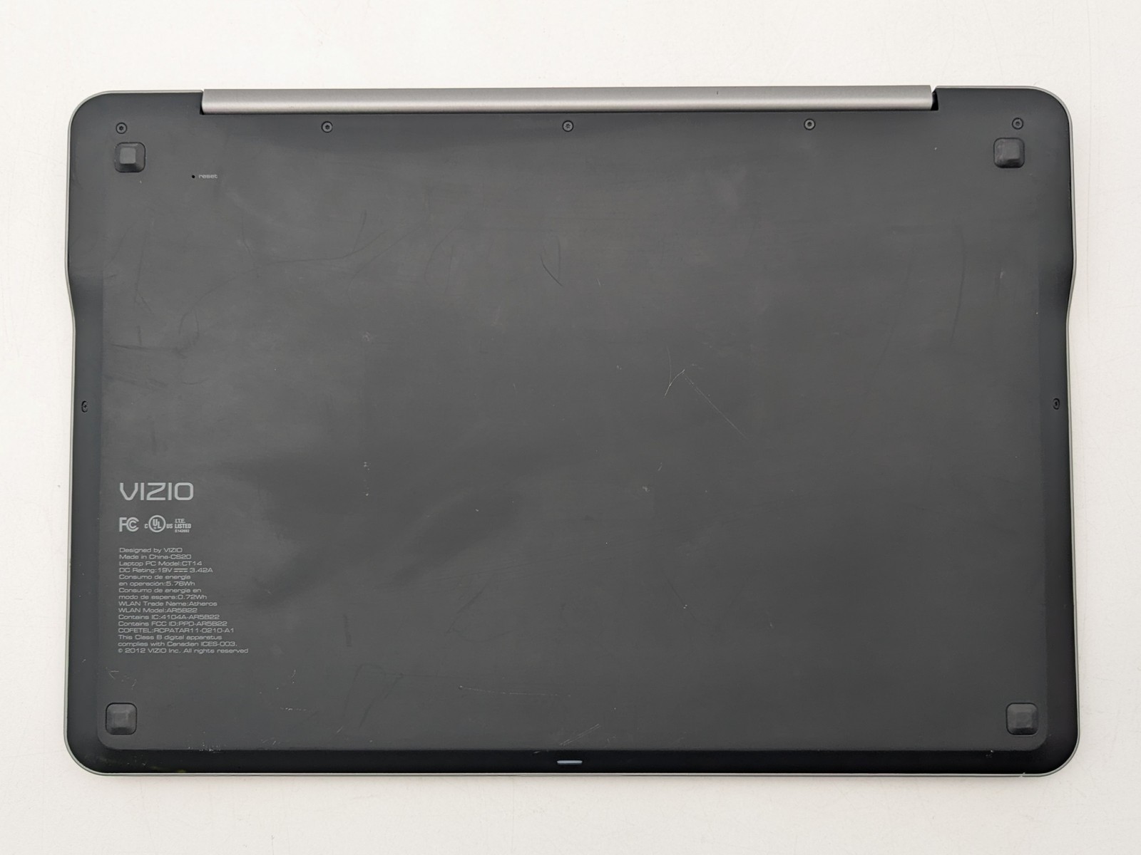 VIZIO CT14-A4 14″ HD+ I5-3317U 128GB SSD 4GB W10 Webcam – Fast Free Shipping!