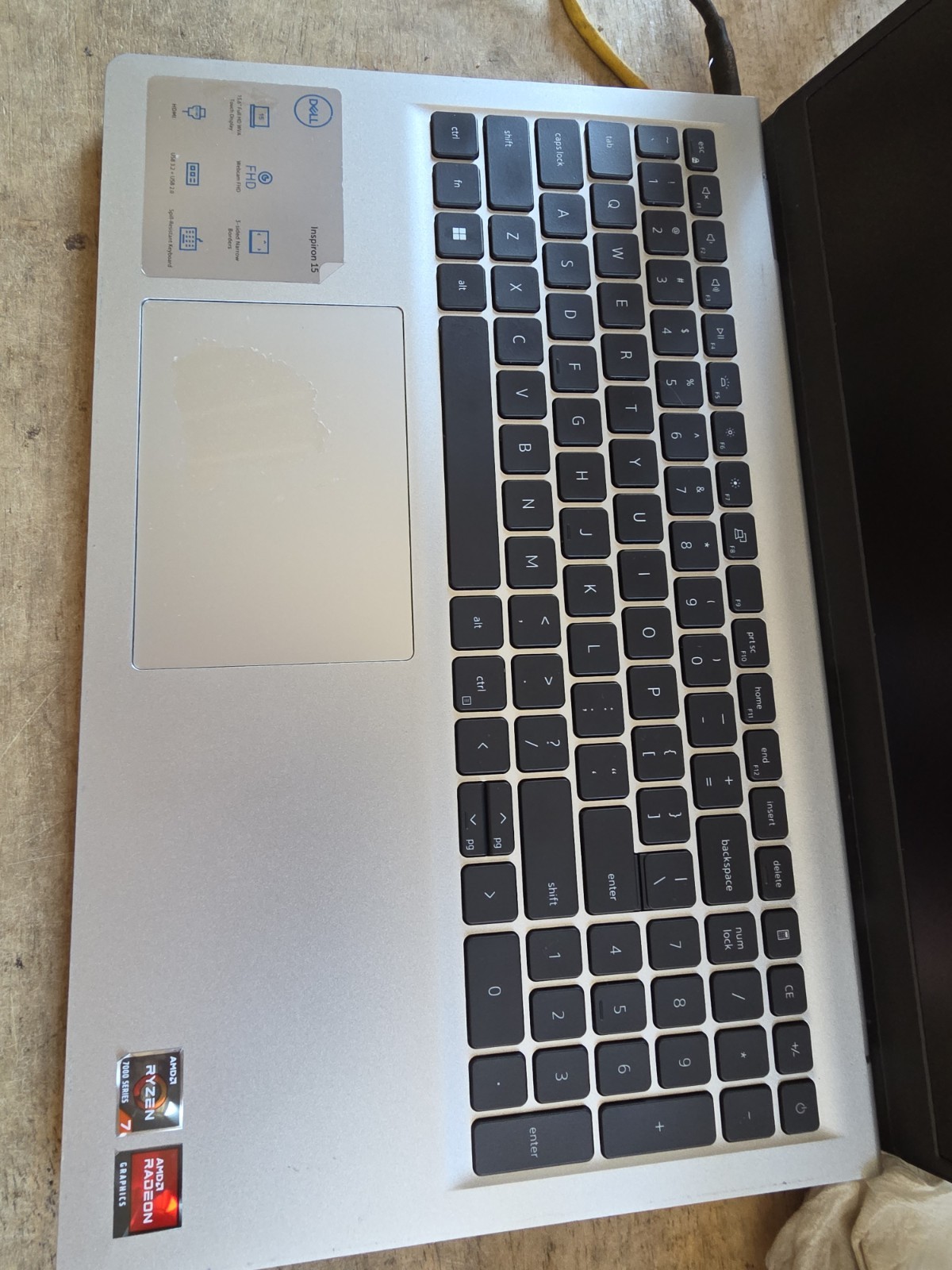 Dell Inspiron 15 3535 Laptop AMD Ryzen 7 7730U 15.6″ FHD Touch Power
