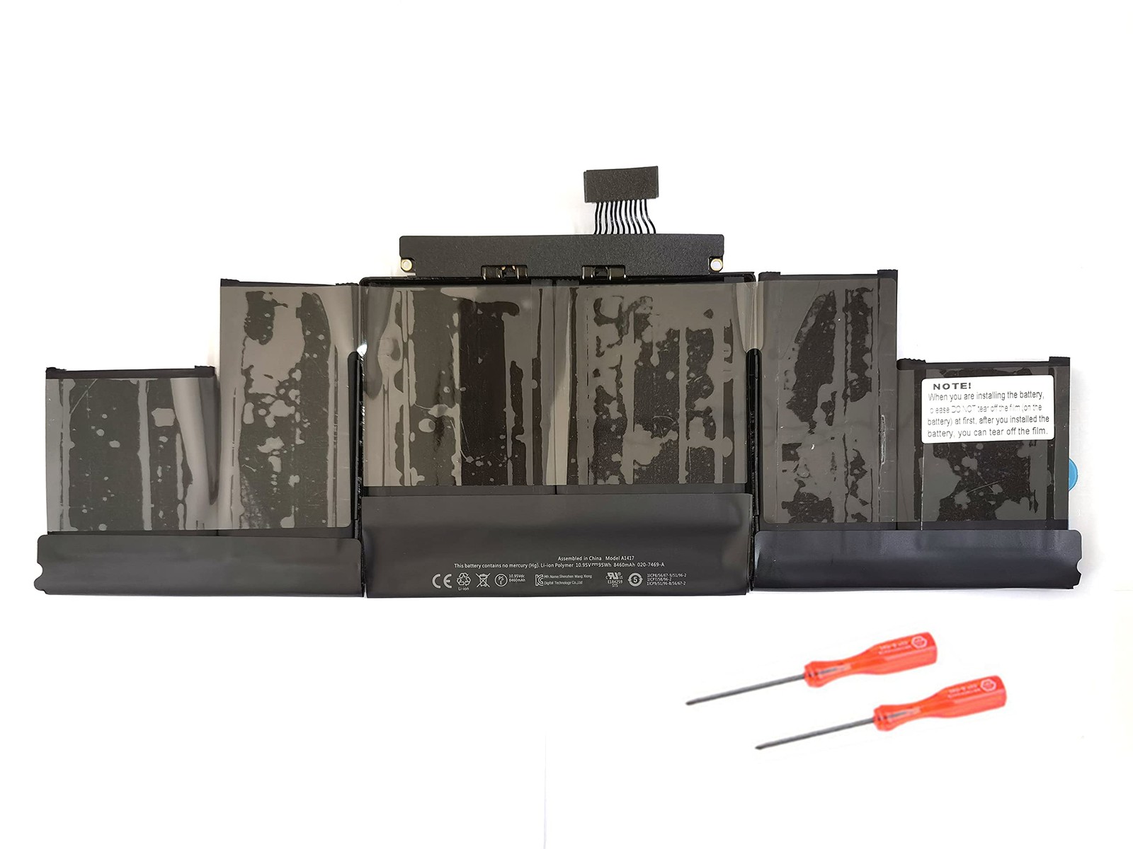 7xinbox 10.95V 95Wh A1417 Replacement Laptop Battery Compatible with MacBook Pro