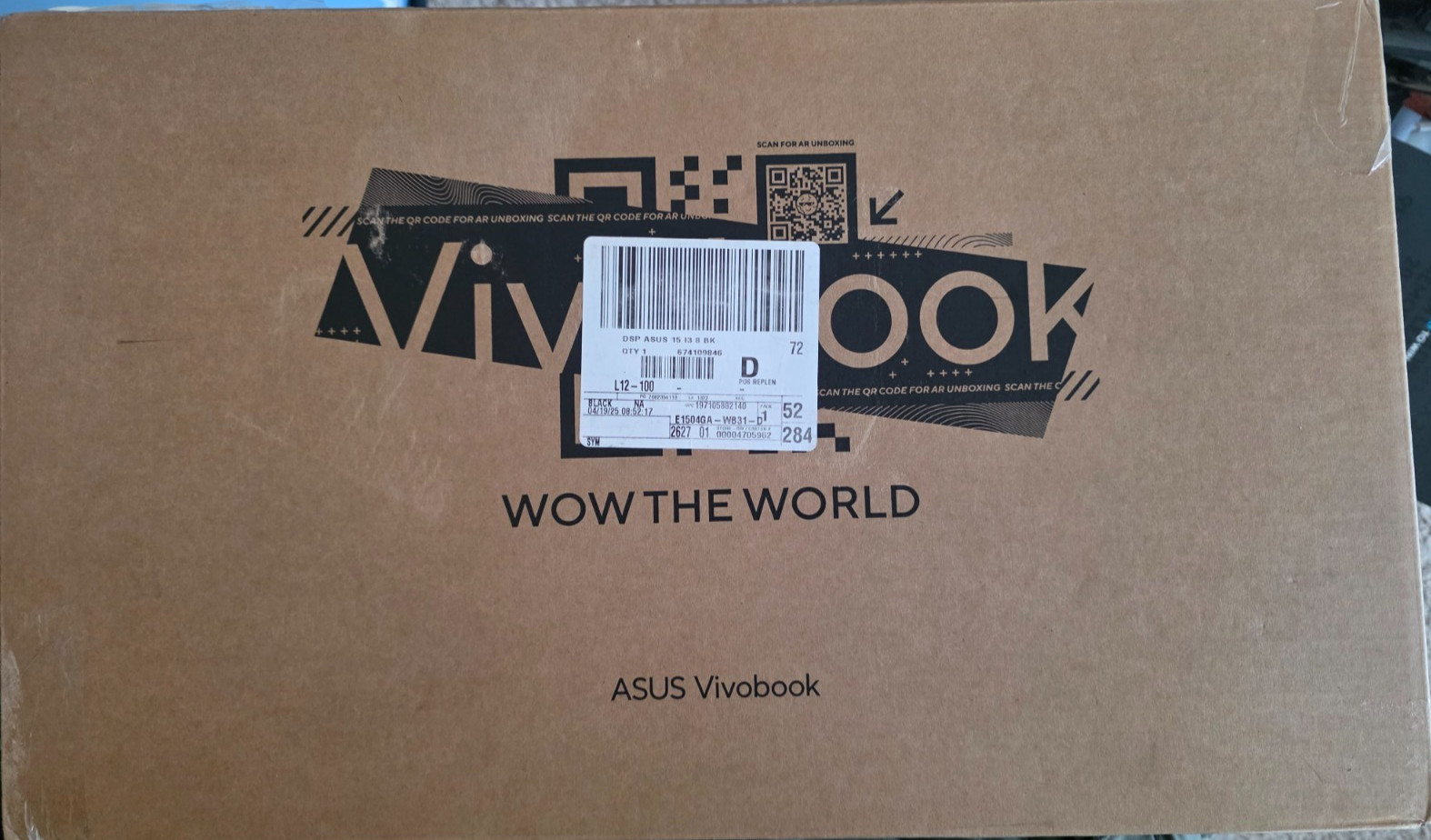 ASUS VivoBook Go 15 E1504G Laptop Intel Core i3-N305 8GB RAM 128GB SSD W11