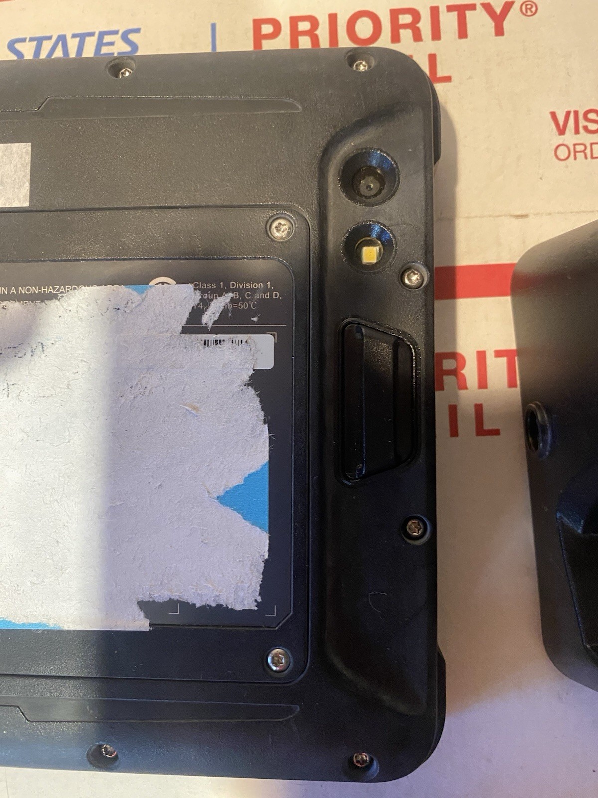 Getac EX80 windows Rugged tablet With Stand/base Power Supply Included Tested
