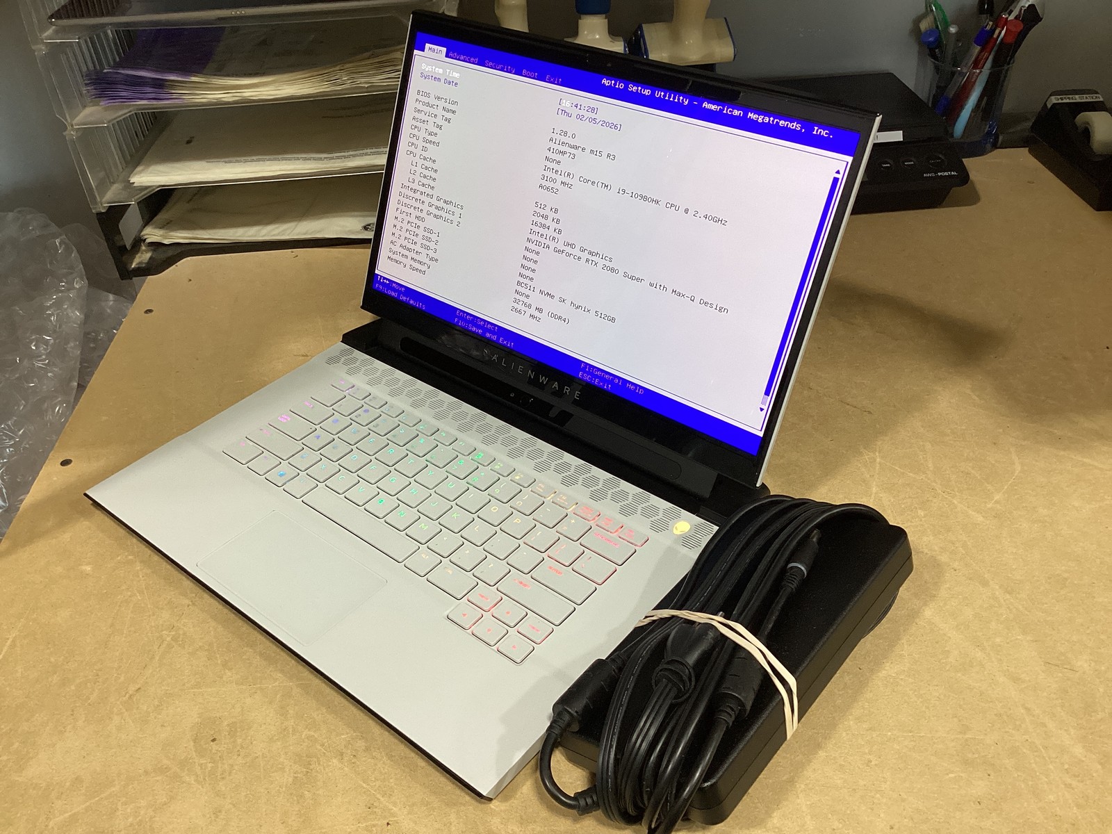 Alienware M15 R3 | i9-10980HK | 32GB | RTX 2080 Super | 500GB | No OS | Grade A