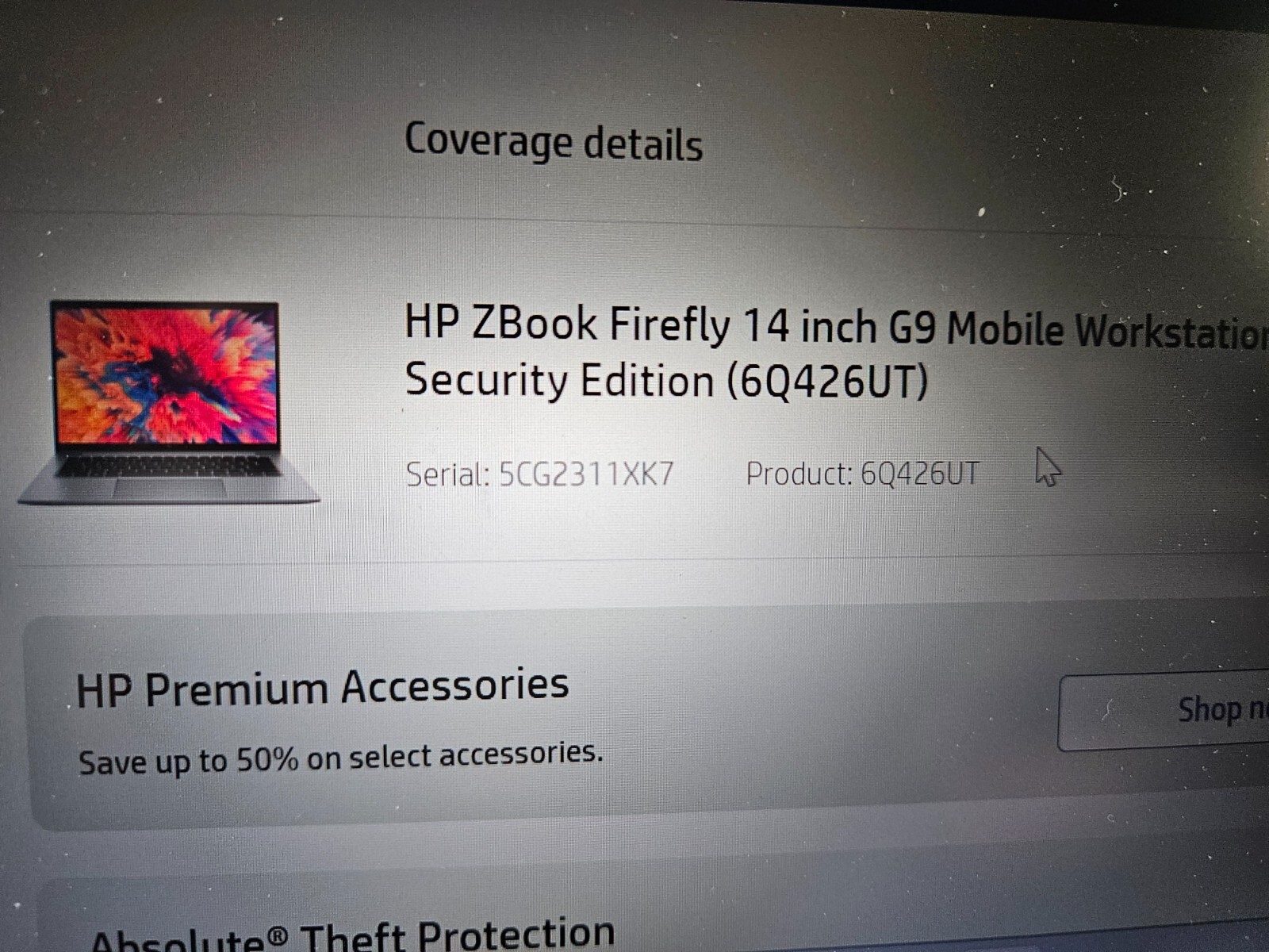 HP ZBook Firefly G9 14″ Laptop Core i5-1250P 16GB 1TB PCI 4.0 SSD Warranty 2027