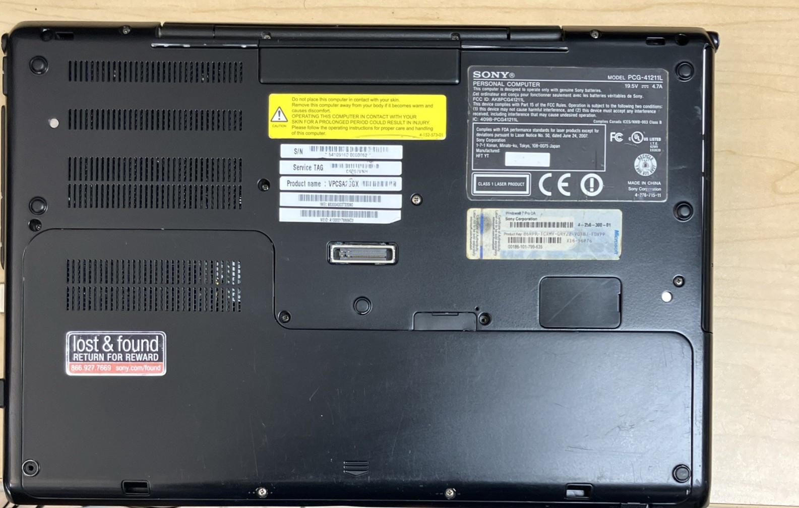 Sony Vaio PCG 41211L 13.3 for parts