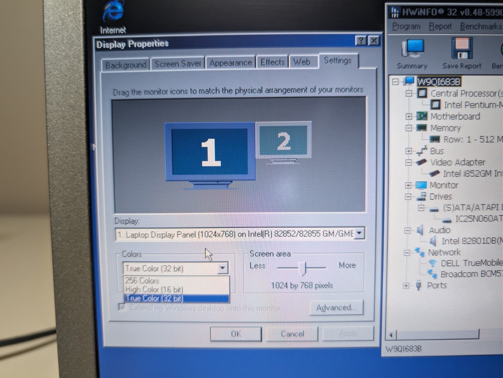 Dell Latitude X300 | Pentium M 1200 640MB RAM 60GB HDD | Windows 98 SE