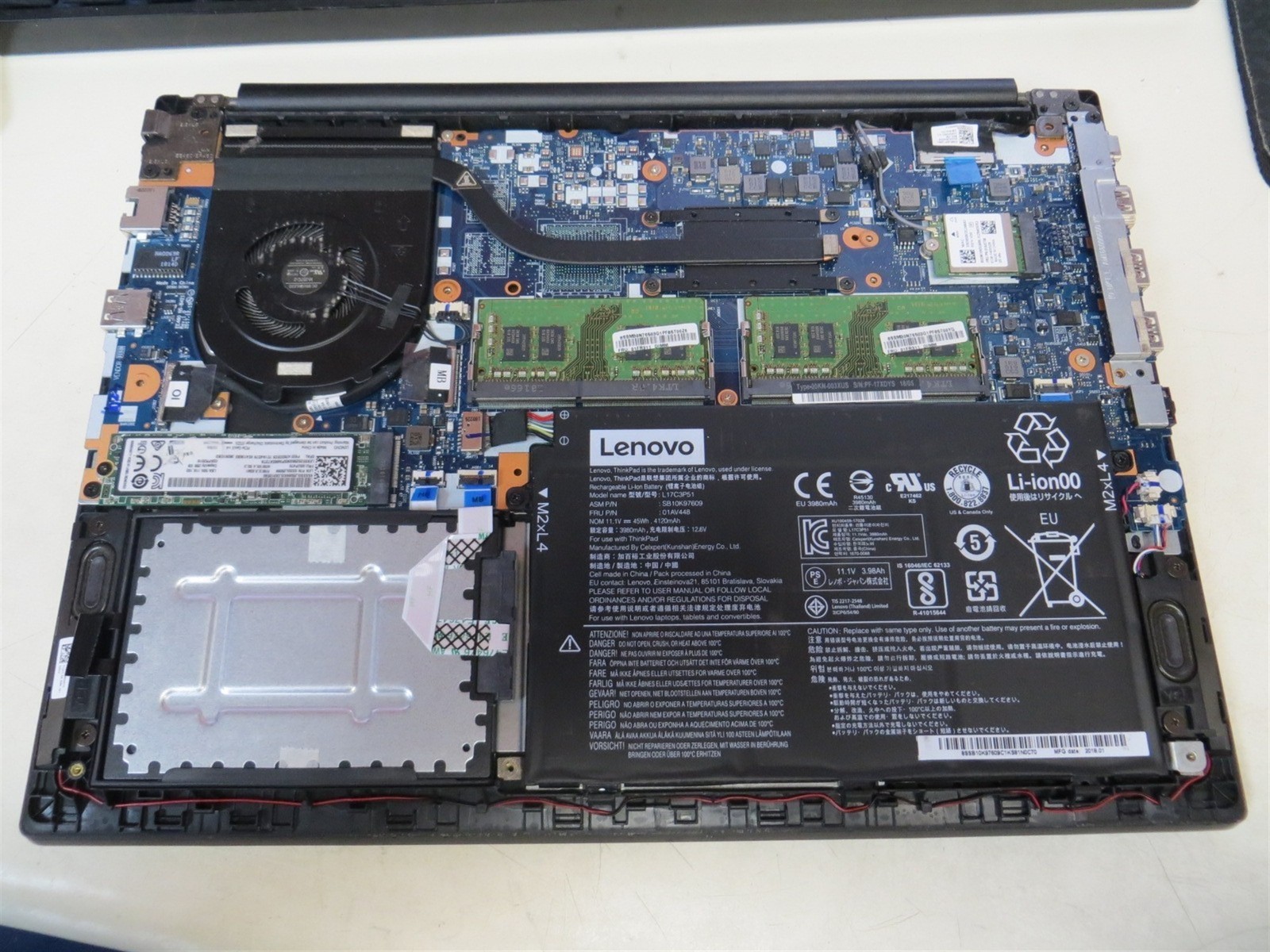 Light Spots Lenovo ThinkPad E480 Laptop Intel i5-8250U 1.6GHz 8GB 256GB SSD w/OS