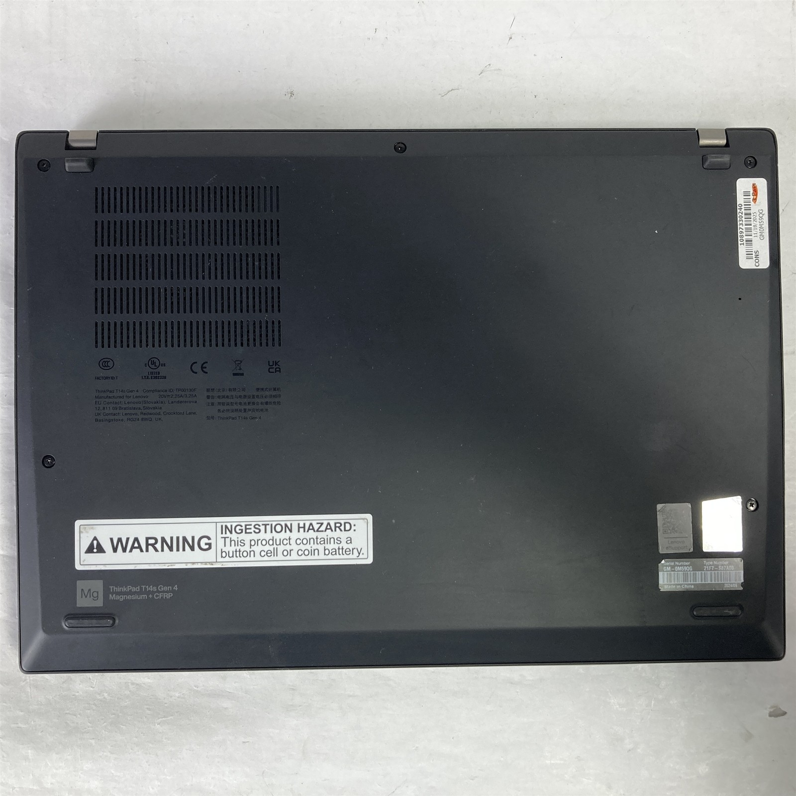 Lenovo Thinkpad T14S G4 14″ Laptop Core i7-1370P 1.9GHz- 32GB – 1TB SSD – Win 11