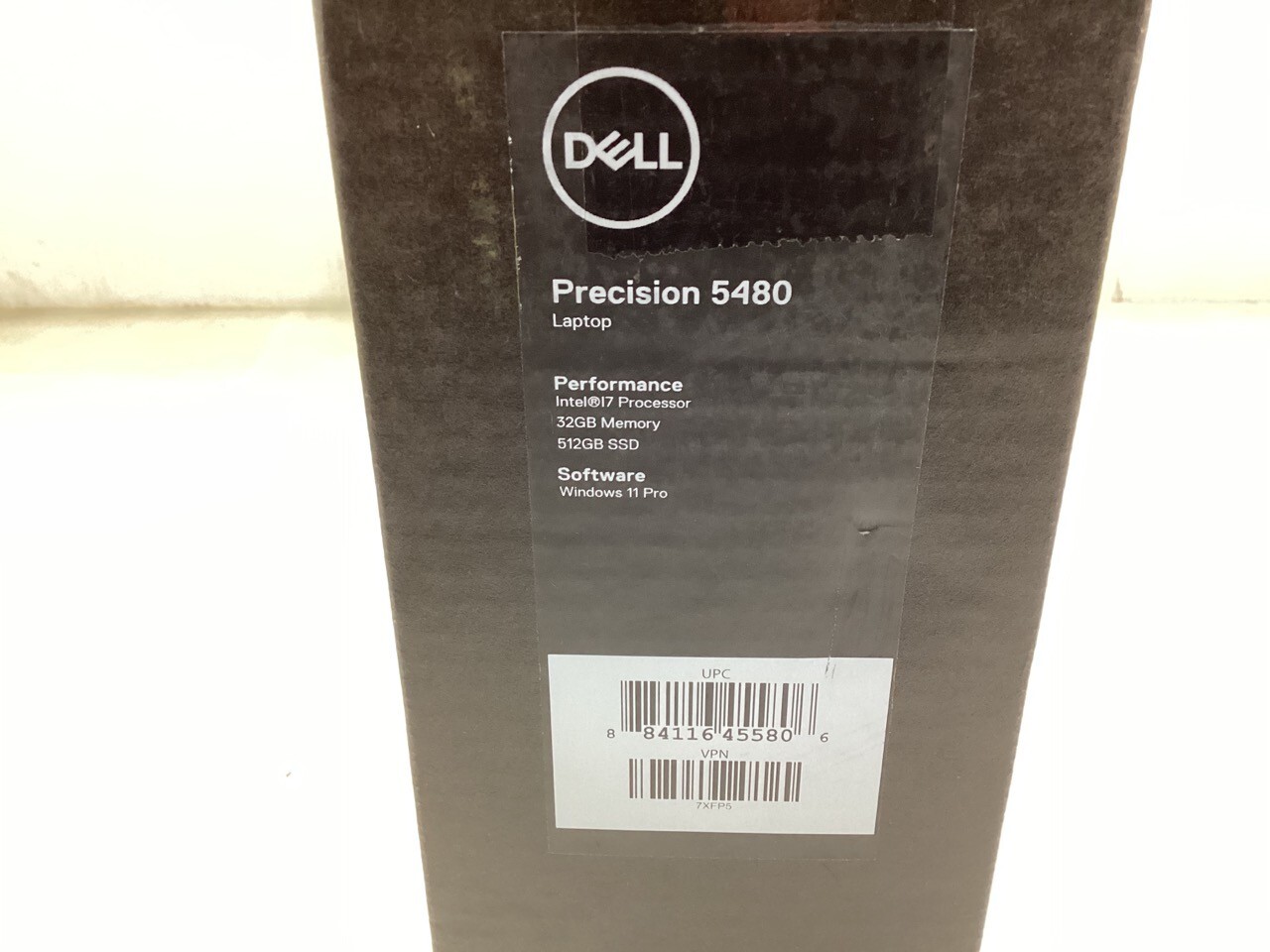 Dell Precision 5480 14″ FHD i7-13800H 32GB 512GB SSD WiFi 6E W11P – (7XFP5)