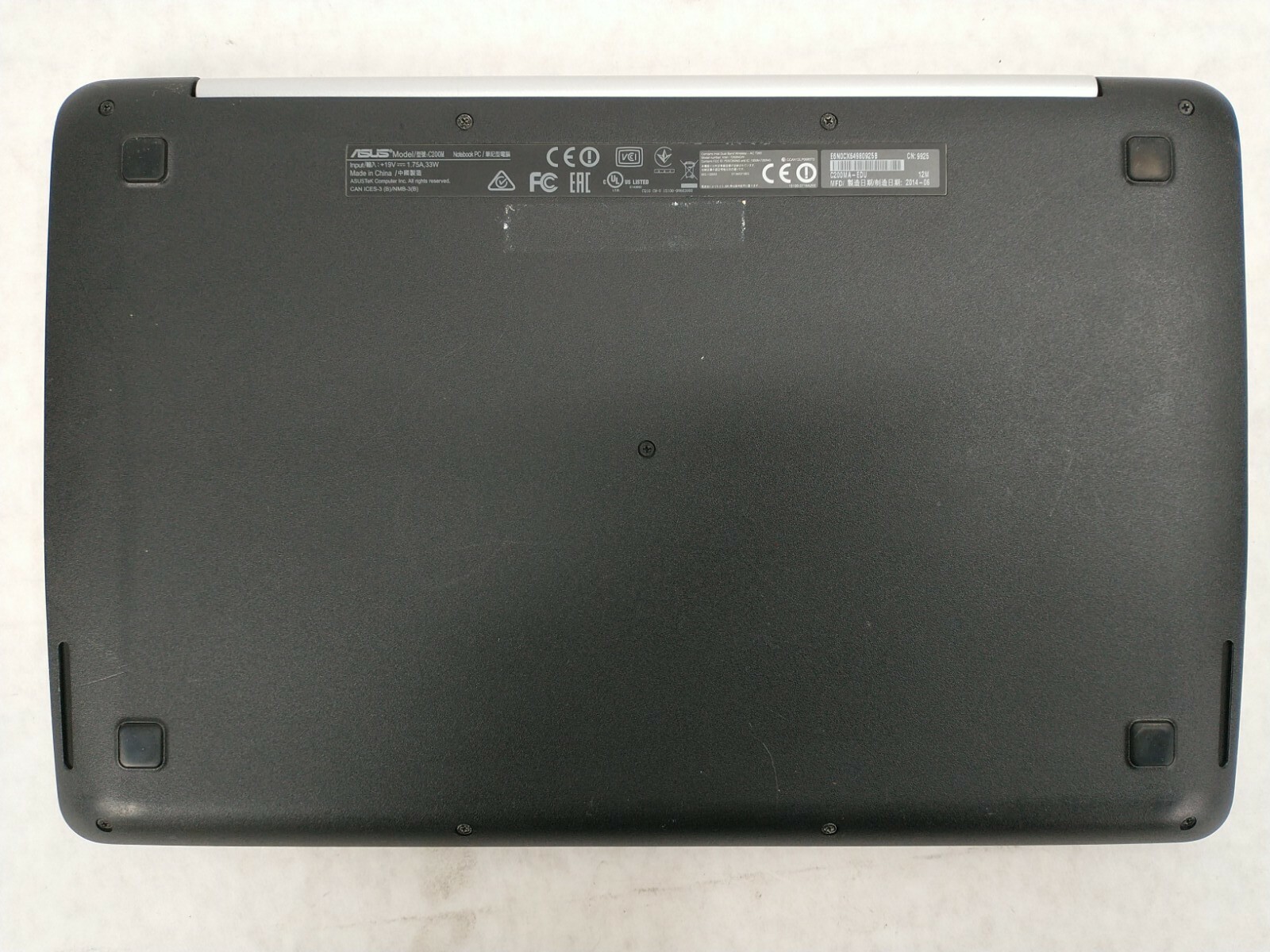 Asus Chromebook C200MA-EDU Laptop Computer Chrome OS 11.6″ 2GB 16GB Webcam