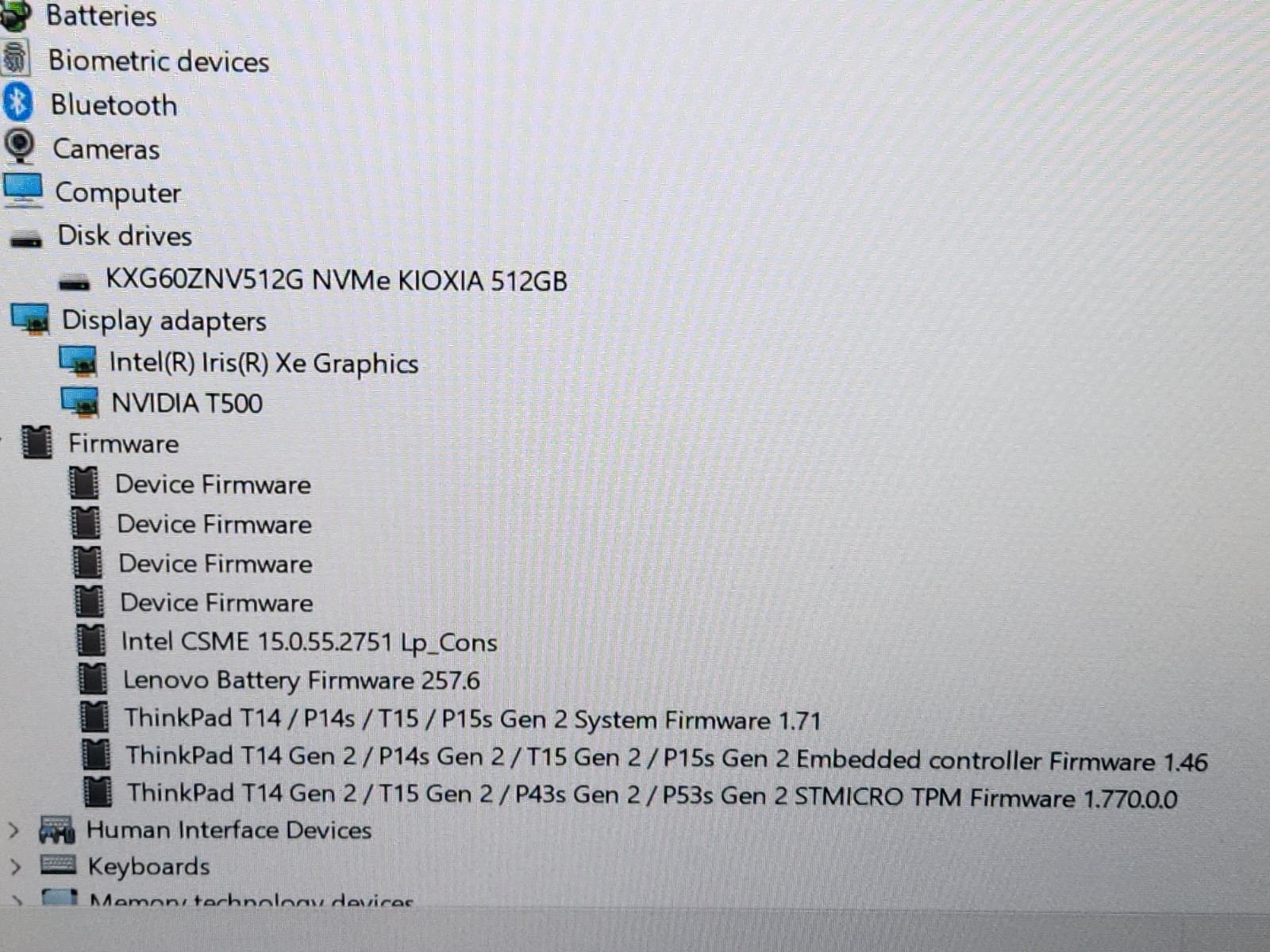 Lenovo ThinkPad P14s Gen 2 14″ FHD i7-1165G7 32GB 512GB SSD Nvi. T500 Win 11 P ~