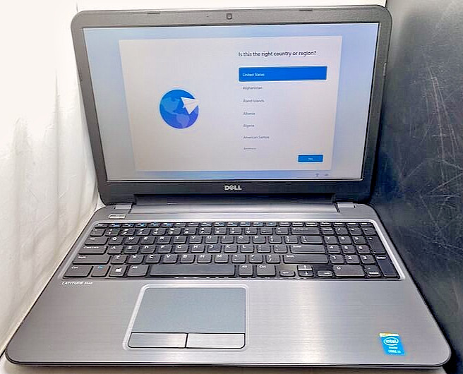 Dell Latitude 3540 15.6″ Laptop Intel Core i3-4030U @1.9GHz 16GB RAM 512GB SSD
