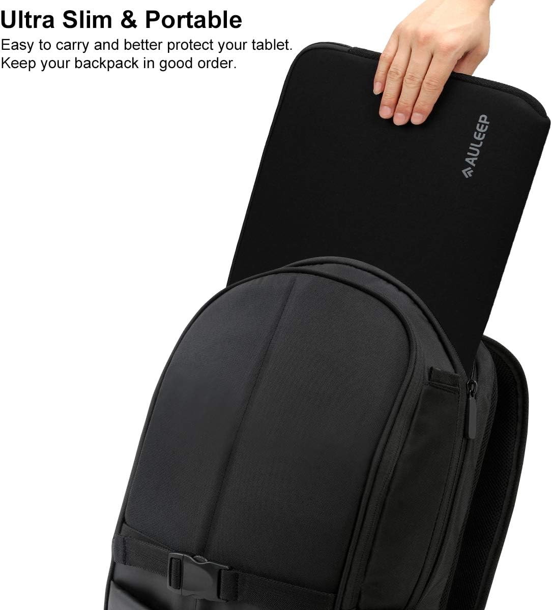 13-14 Inch Laptop Sleeves, Neoprene Water-Resistant Notebook Computer Pocket Sle