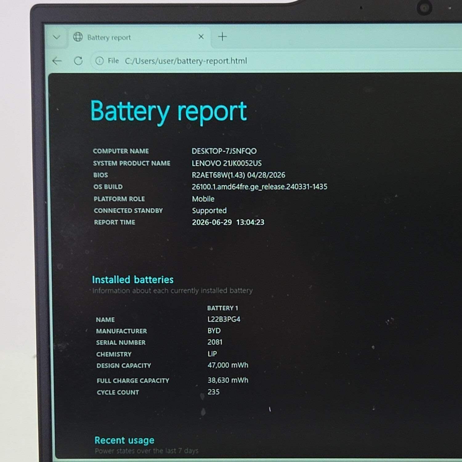 Lenovo ThinkPad E14 Gen 5 21JK-0052US 14″ i5-1335U 1.3GHz 16GB RAM 512GB SSD